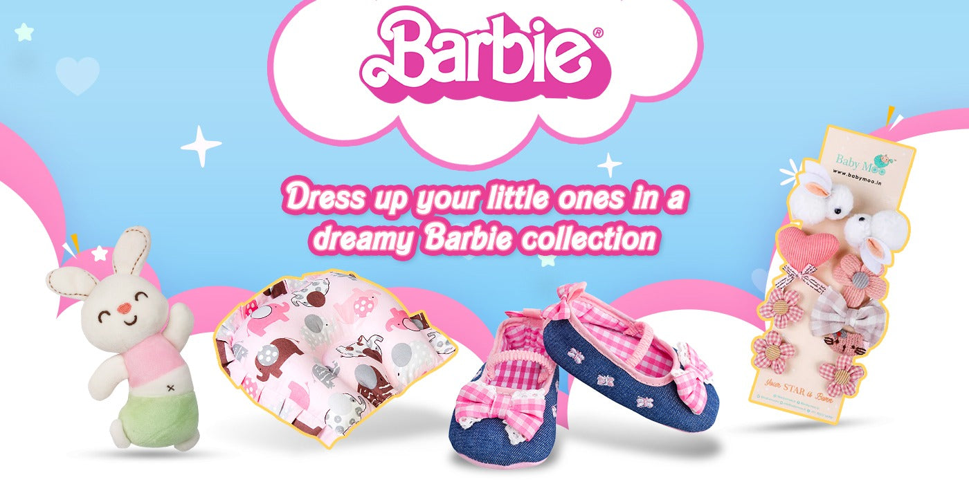 Buy Baby Barbie Products  Pink Baby Products Online - Baby Moo