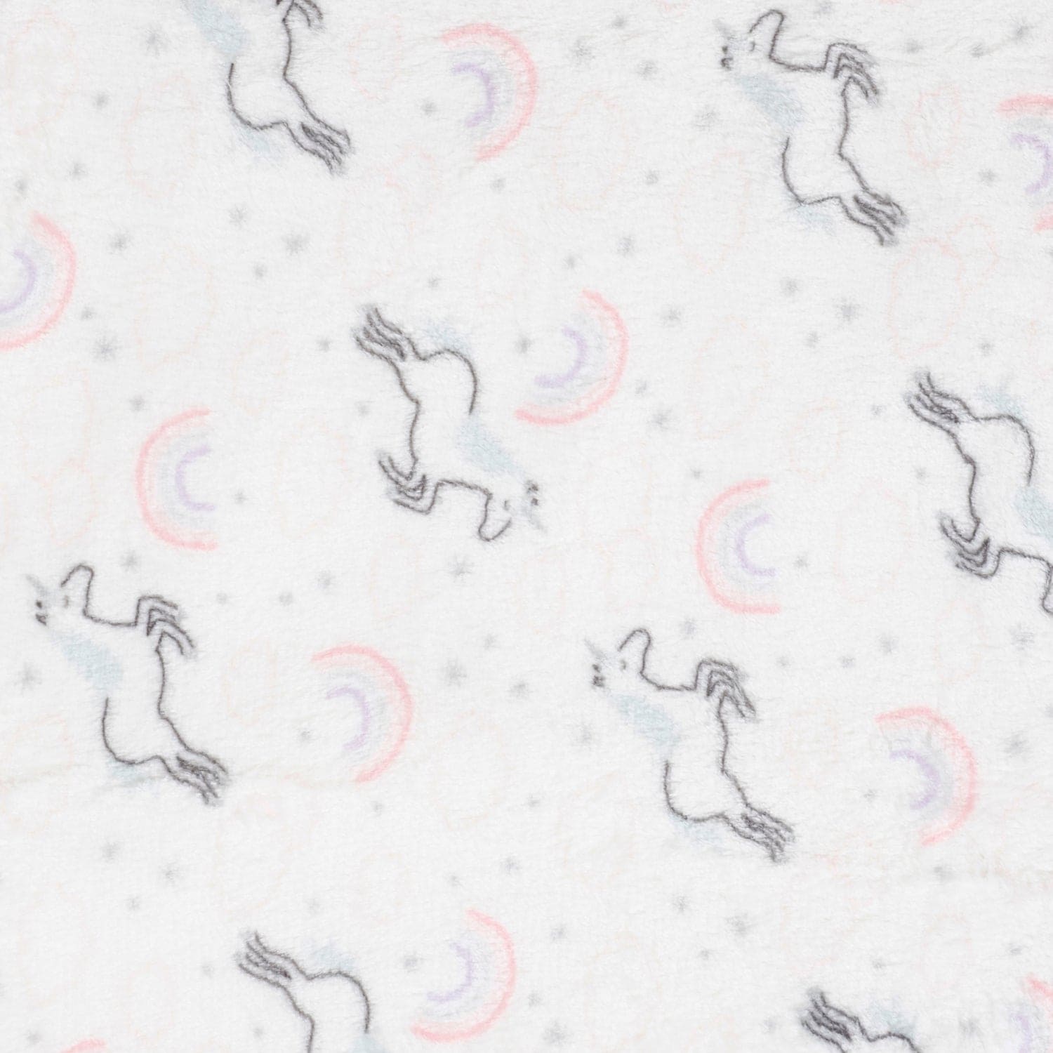 Baby Moo Unicorn Snuggle Buddy Soft Rattle and Plush Blanket Gift Toy Blanket - Pink