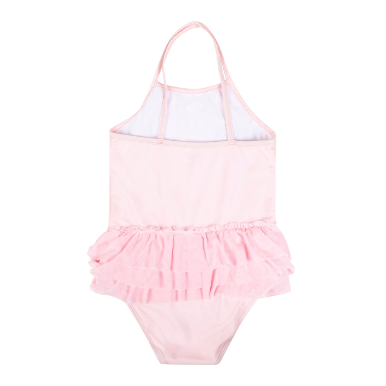 Baby Moo Sleeping Kitty Beach One-Piece Swimsuit Pool Swimming Costume - Pink