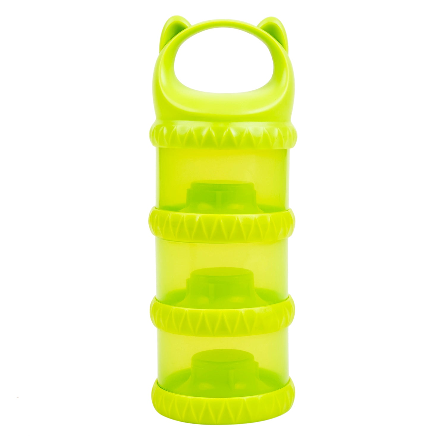 Baby Moo 3 Layer Portable BPA Free Milk Powder Container - Green