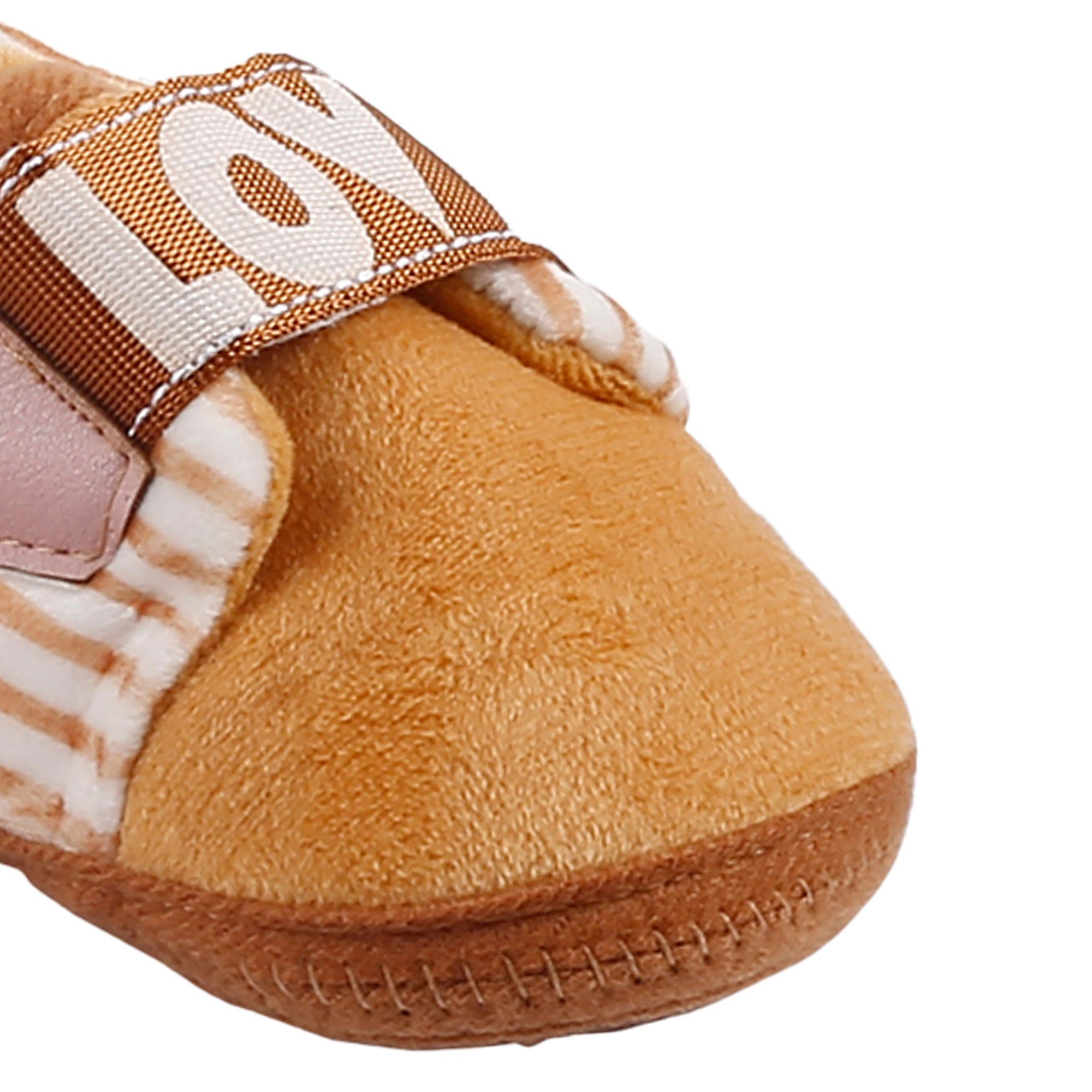 All About Love Brown And Pink 2 Pk Booties