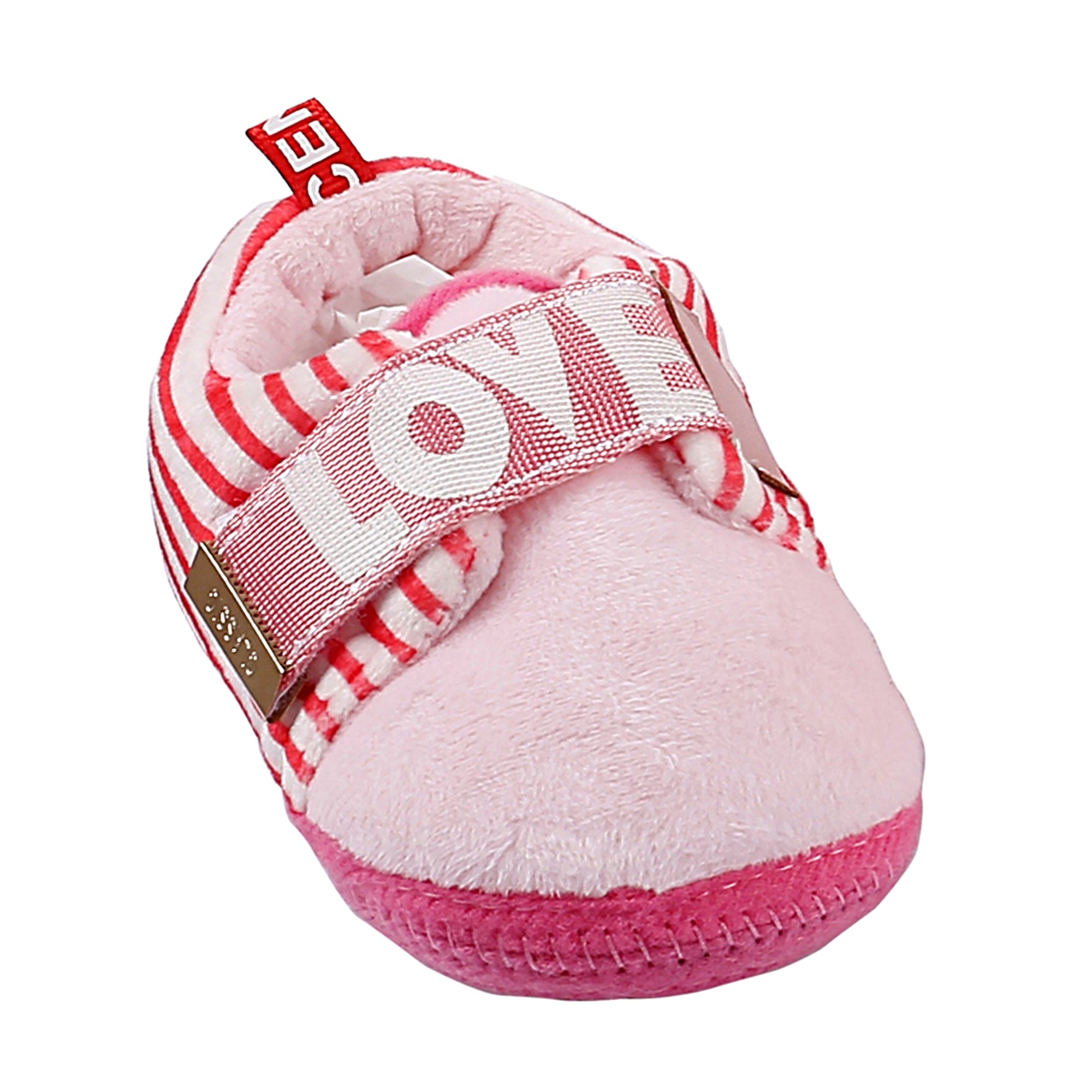 All About Love Brown And Pink 2 Pk Booties