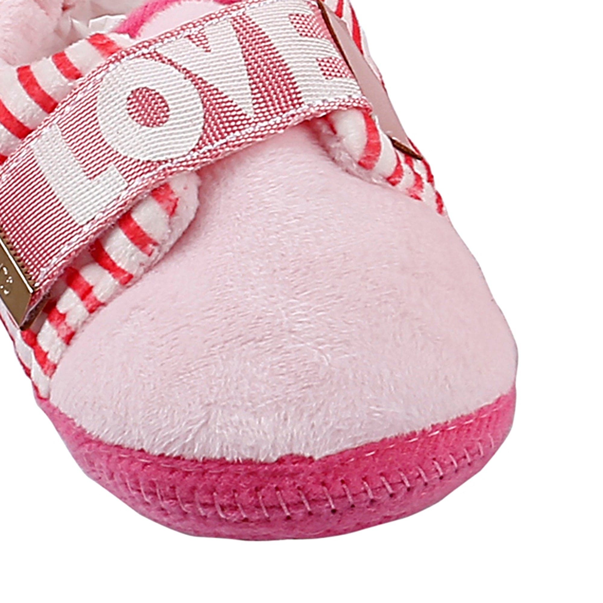 All About Love Brown And Pink 2 Pk Booties
