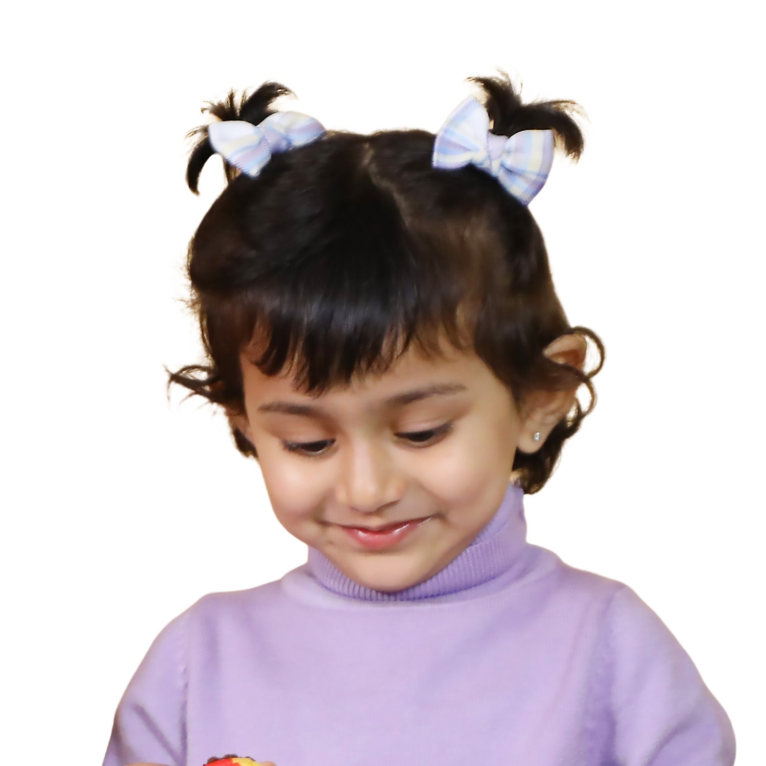 Baby Moo Hecuba Bows Hair Clips Set Pcs Purple - Main Image