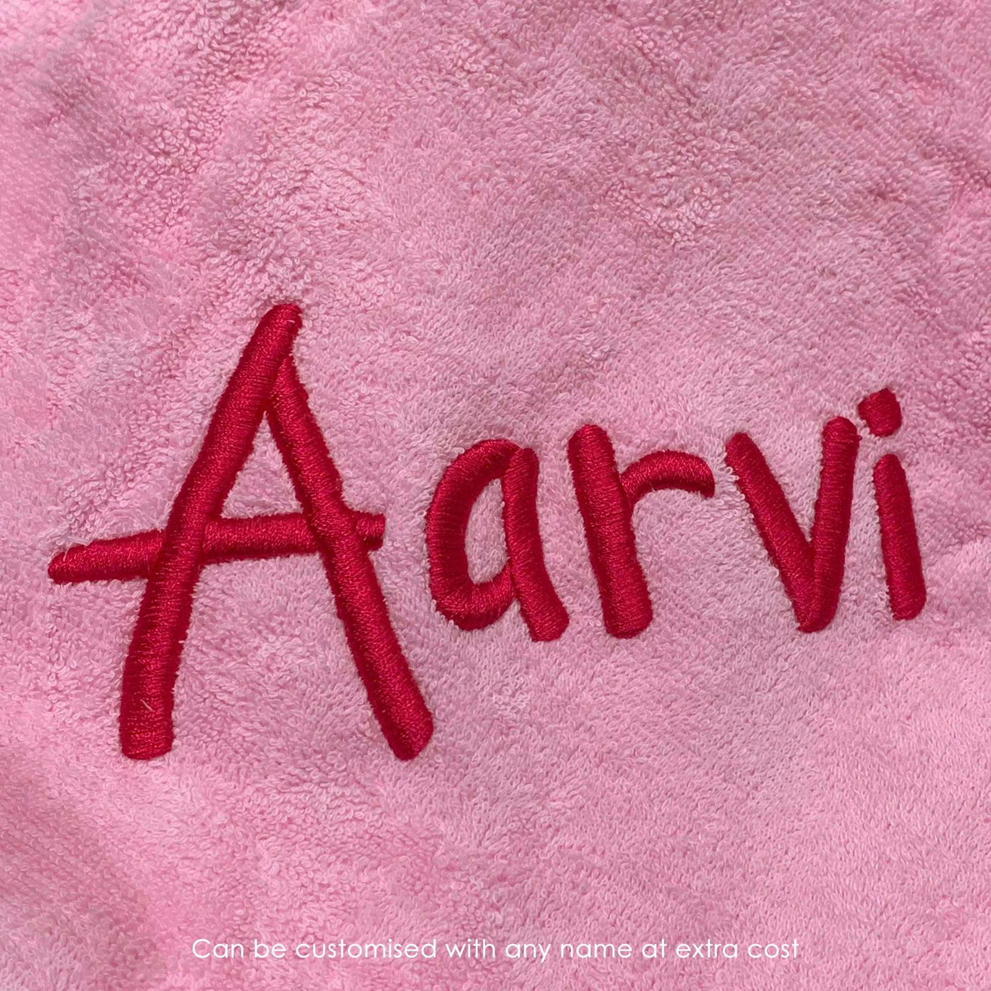 Elephant Pink Hooded Towel