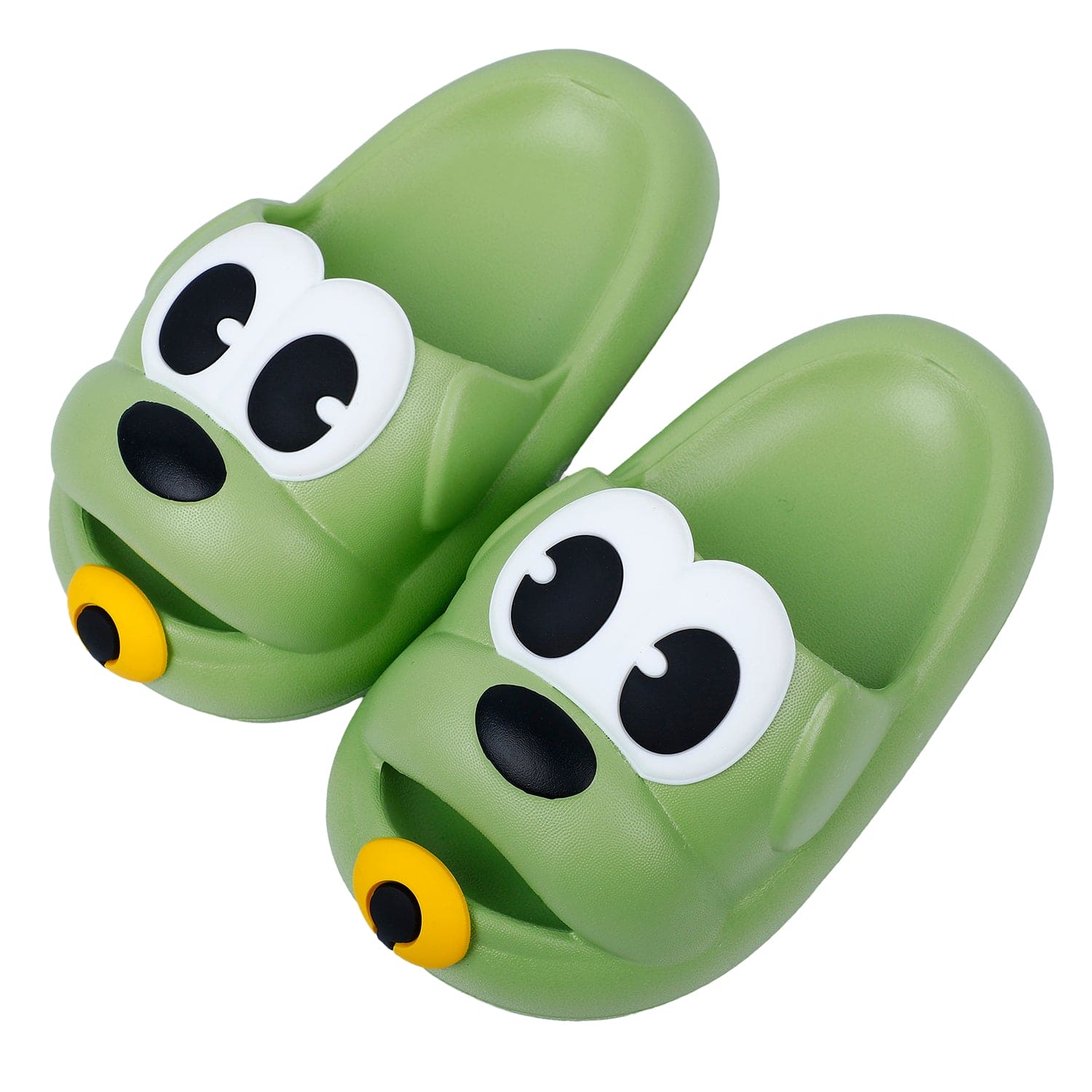 Baby Moo Dog Waterproof Soft Slippers Anti-Skid Sliders - Green