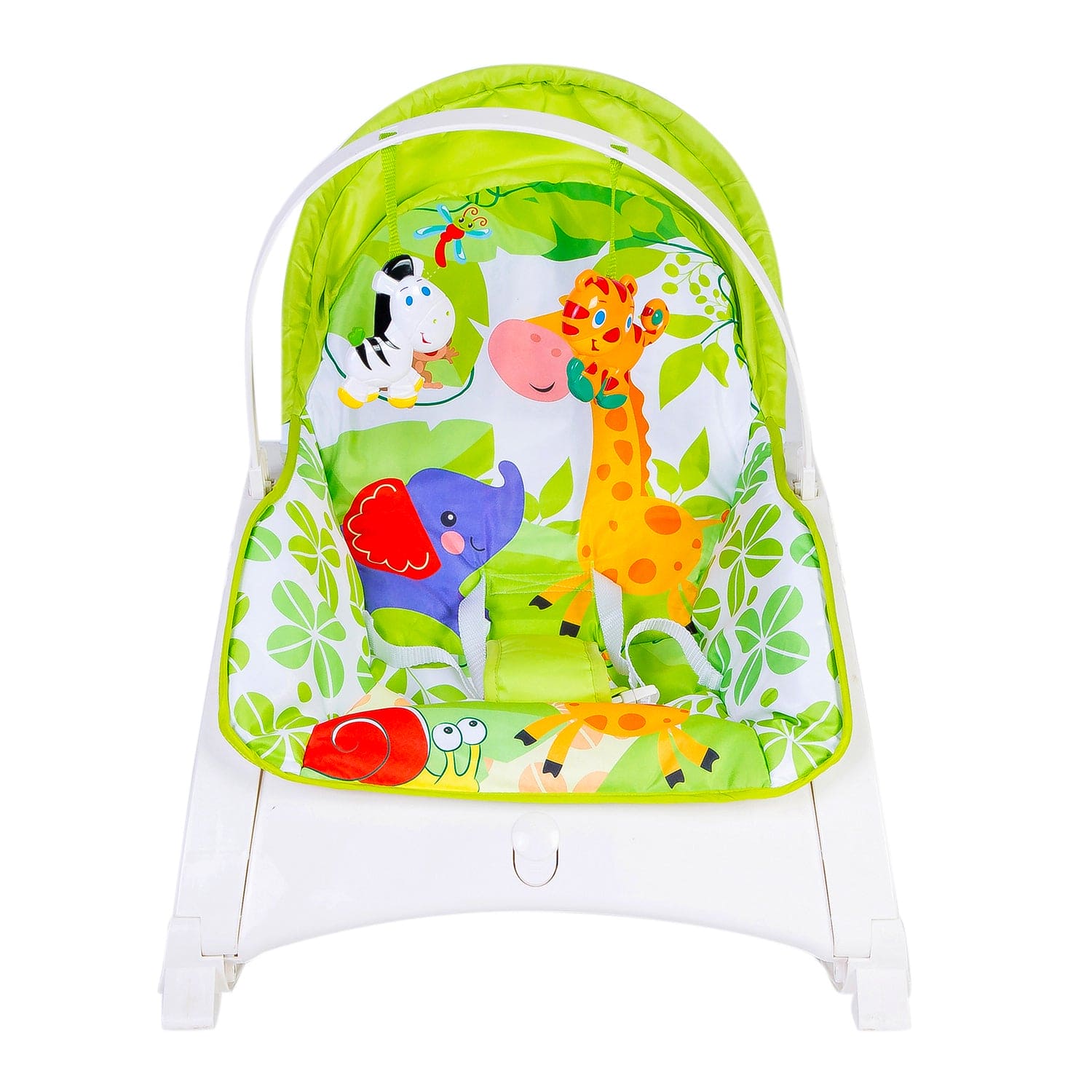 New Born To 18 Kg Baby Portable Rocker Green