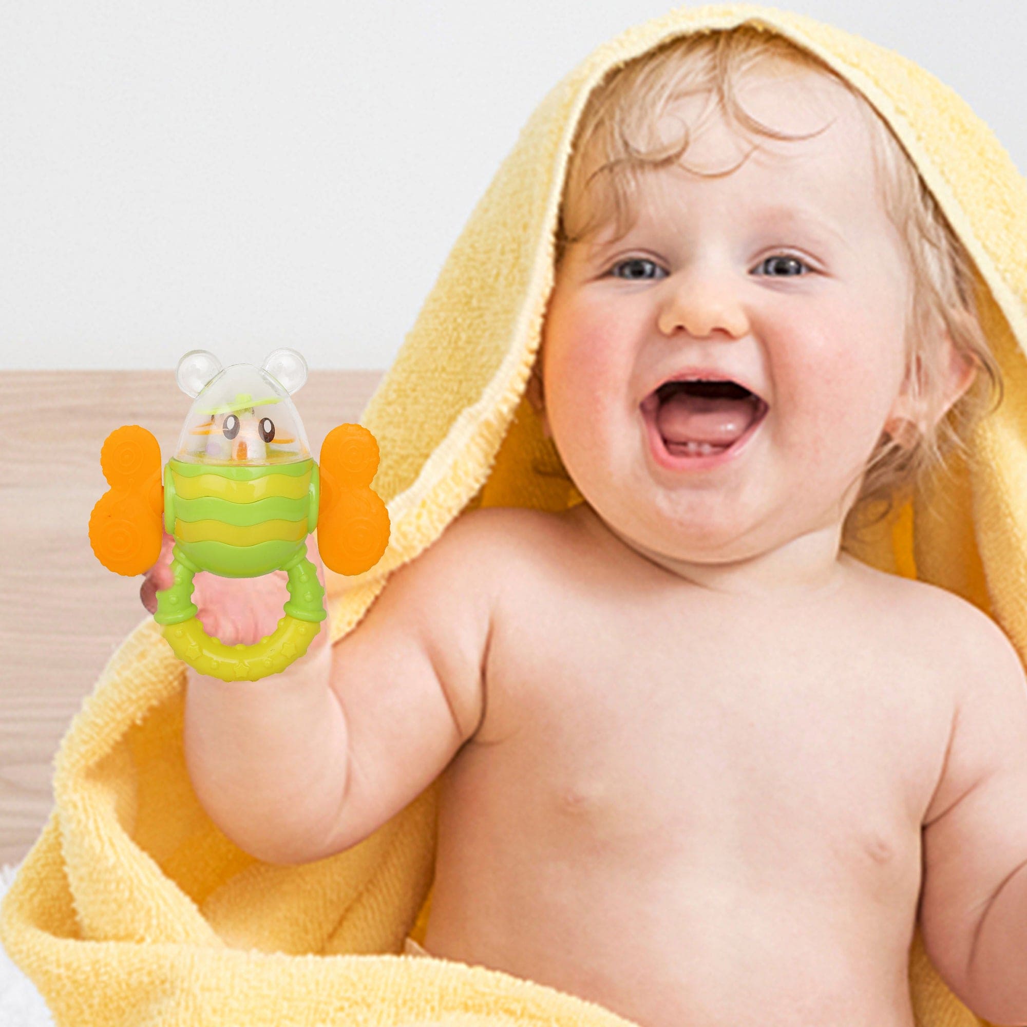 Butterfly Multicolour Rattle Teether