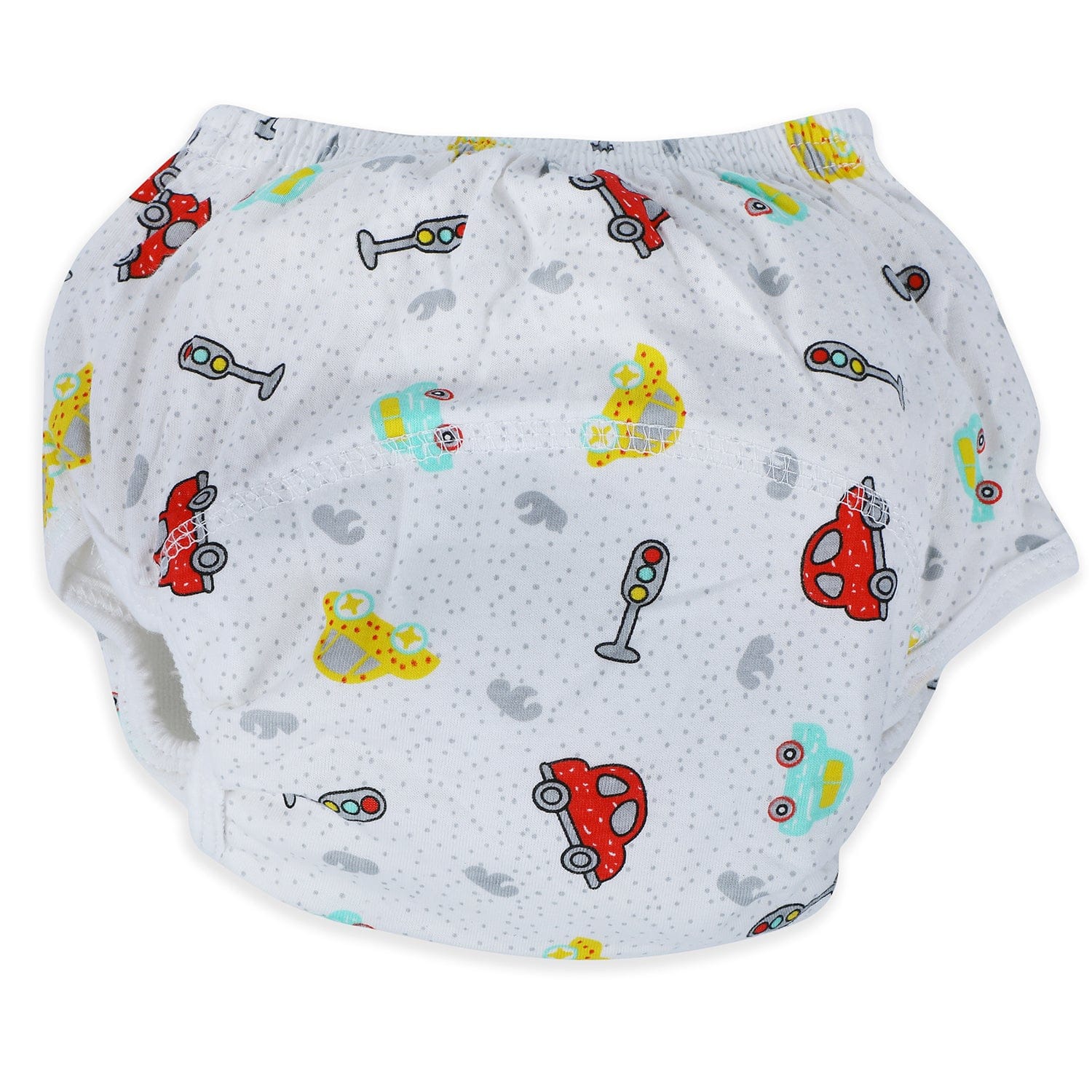 Baby Moo Vehicle Reusable Cloth Training Diaper Panty - Multicolour - Baby Moo