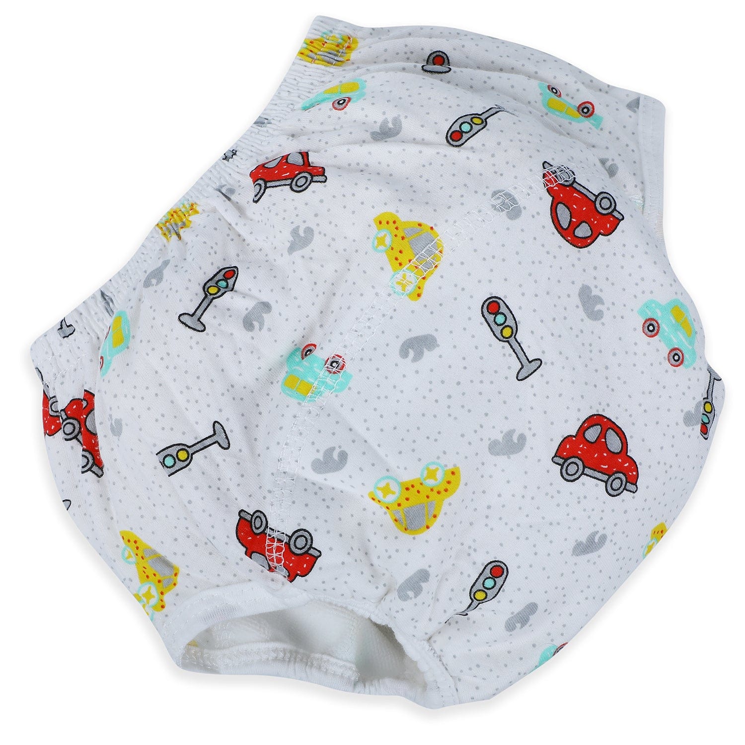 Baby Moo Vehicle Reusable Cloth Training Diaper Panty - Multicolour - Baby Moo
