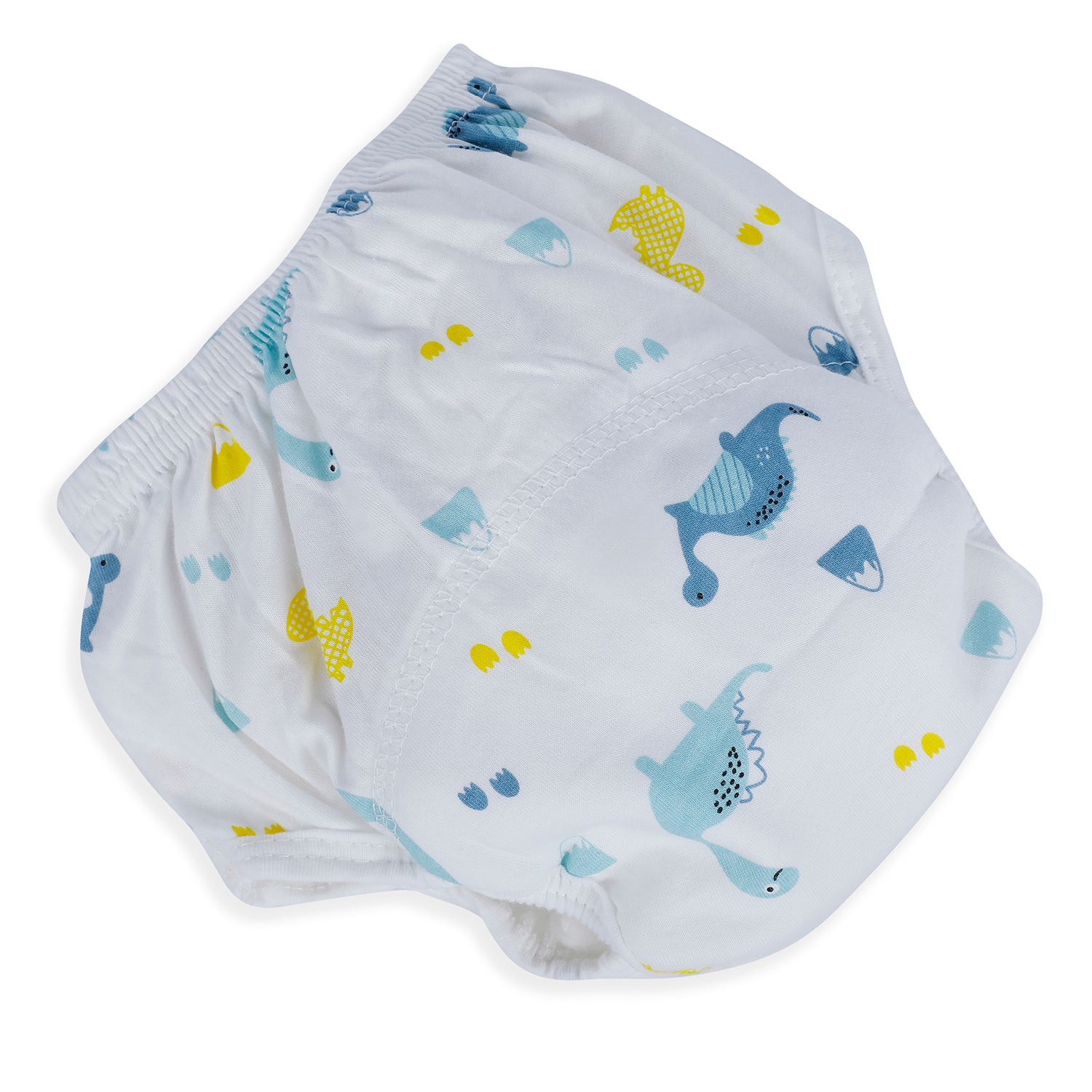 Baby Moo Dinosaur Reusable Cloth Training Diaper Panty - Multicolour - Baby Moo