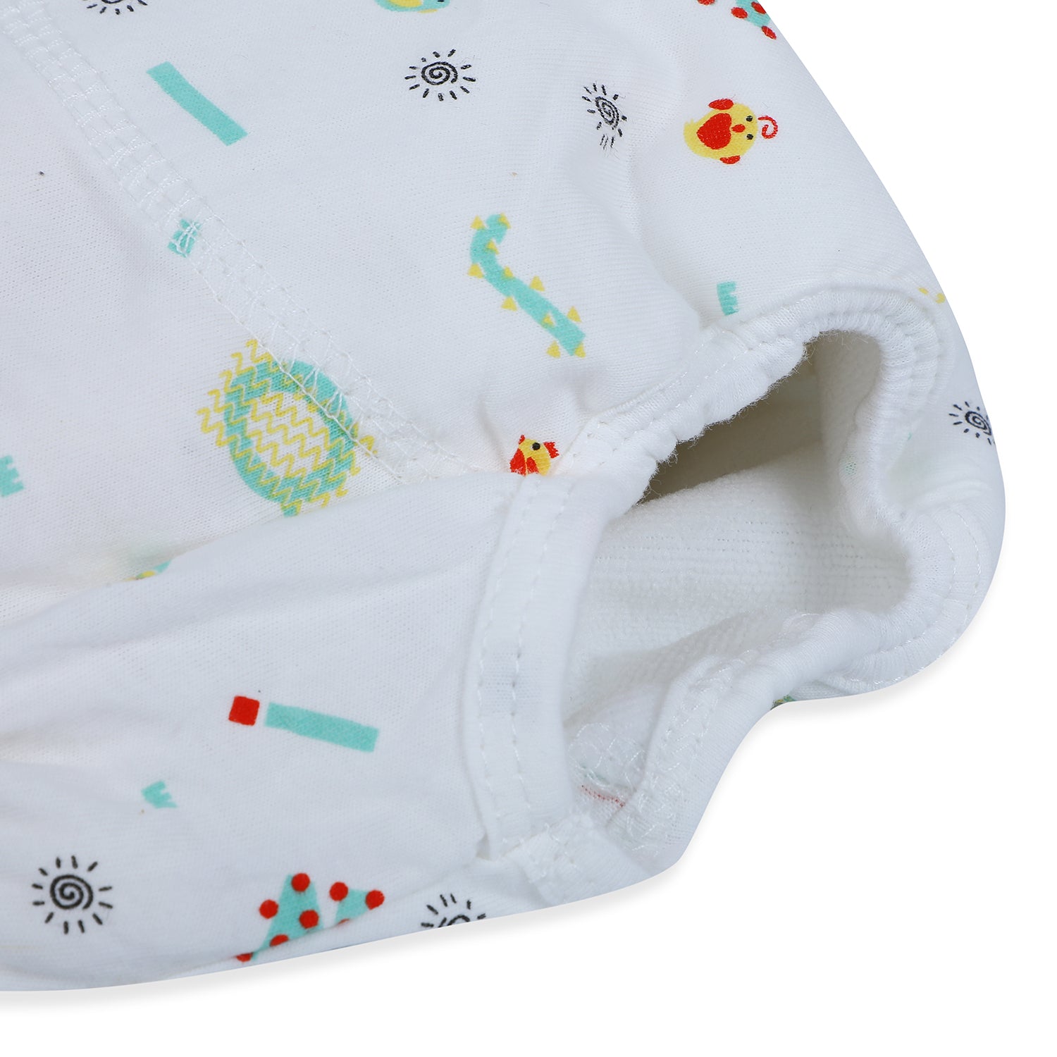 Baby Moo Abstract Letters Reusable Cloth Training Diaper Panty - Multicolour - Baby Moo