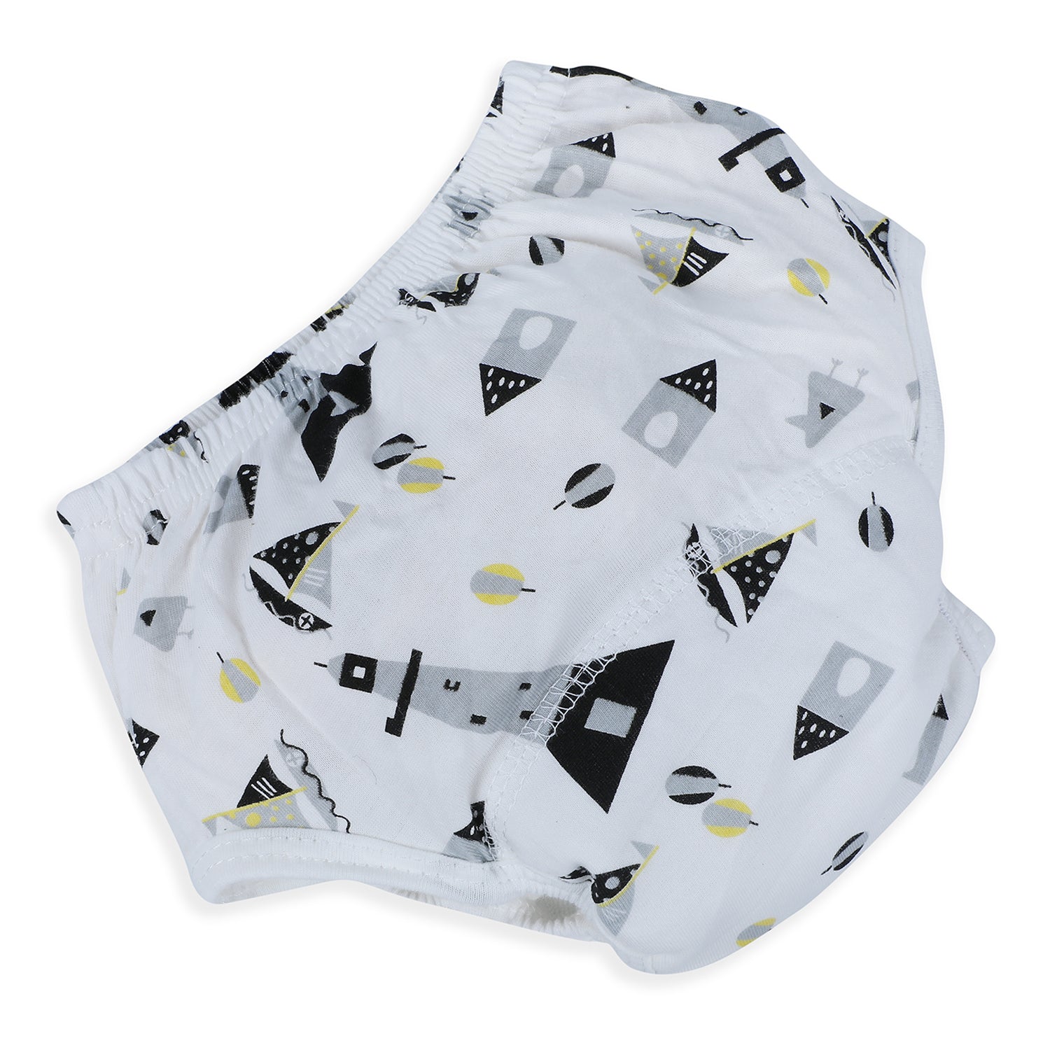 Baby Moo Sailor Captain Reusable Cloth Training Diaper Panty - Multicolour - Baby Moo