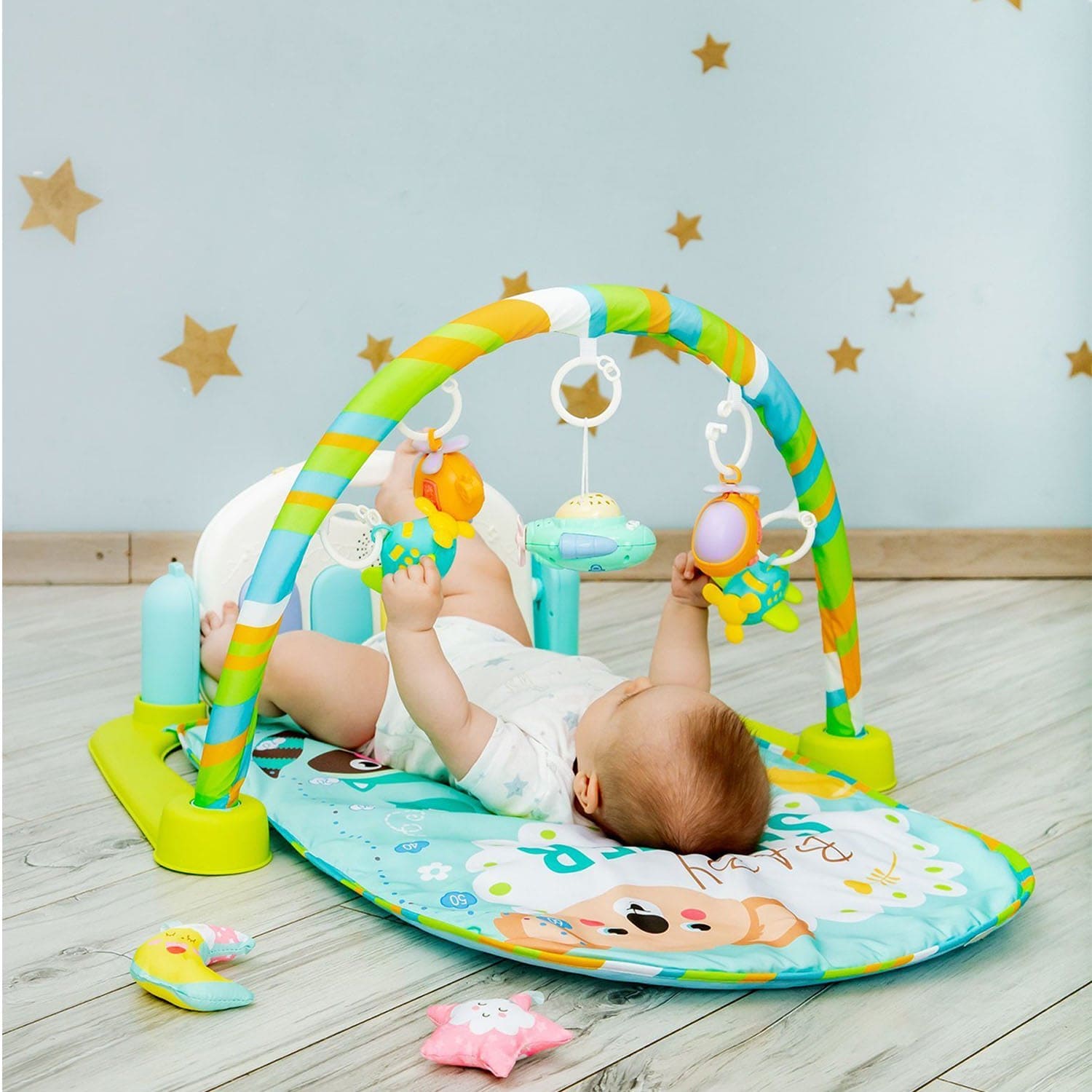I Love Animals Multicolour Piano Activity Gym