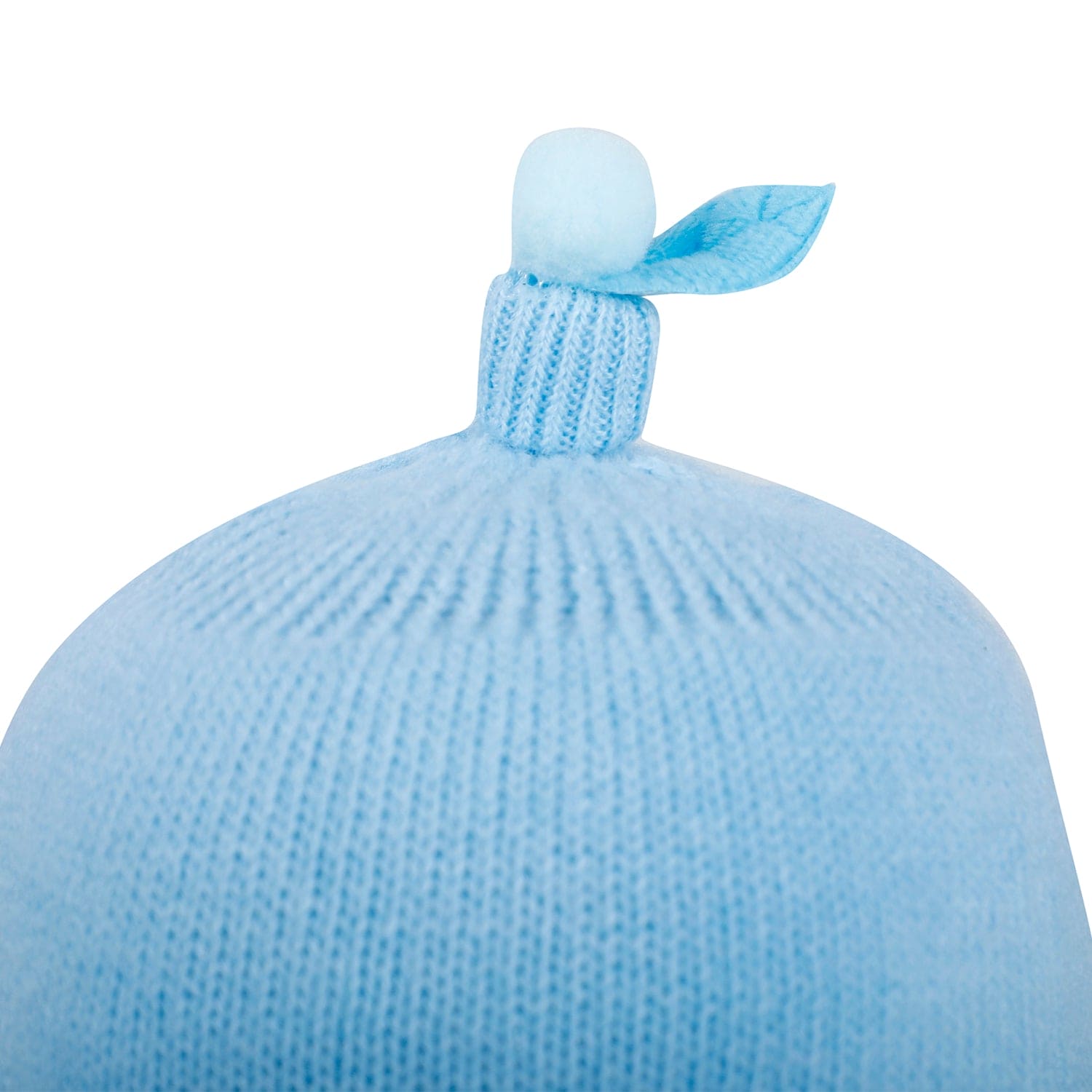 Baby Moo Star Breathable Beanie Warm Knitted Woollen Cap - Blue