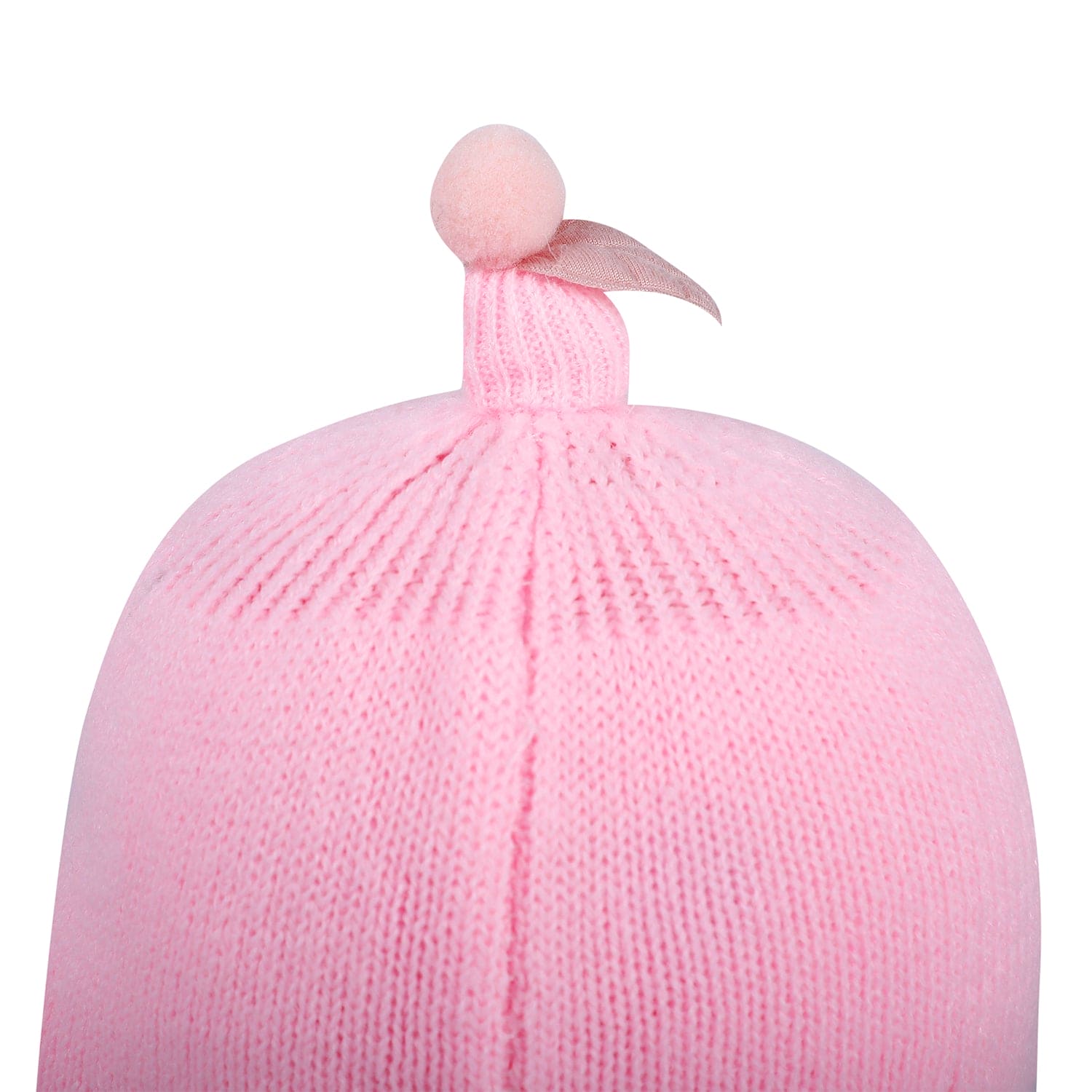 Baby Moo Star Breathable Beanie Warm Knitted Woollen Cap - Pink