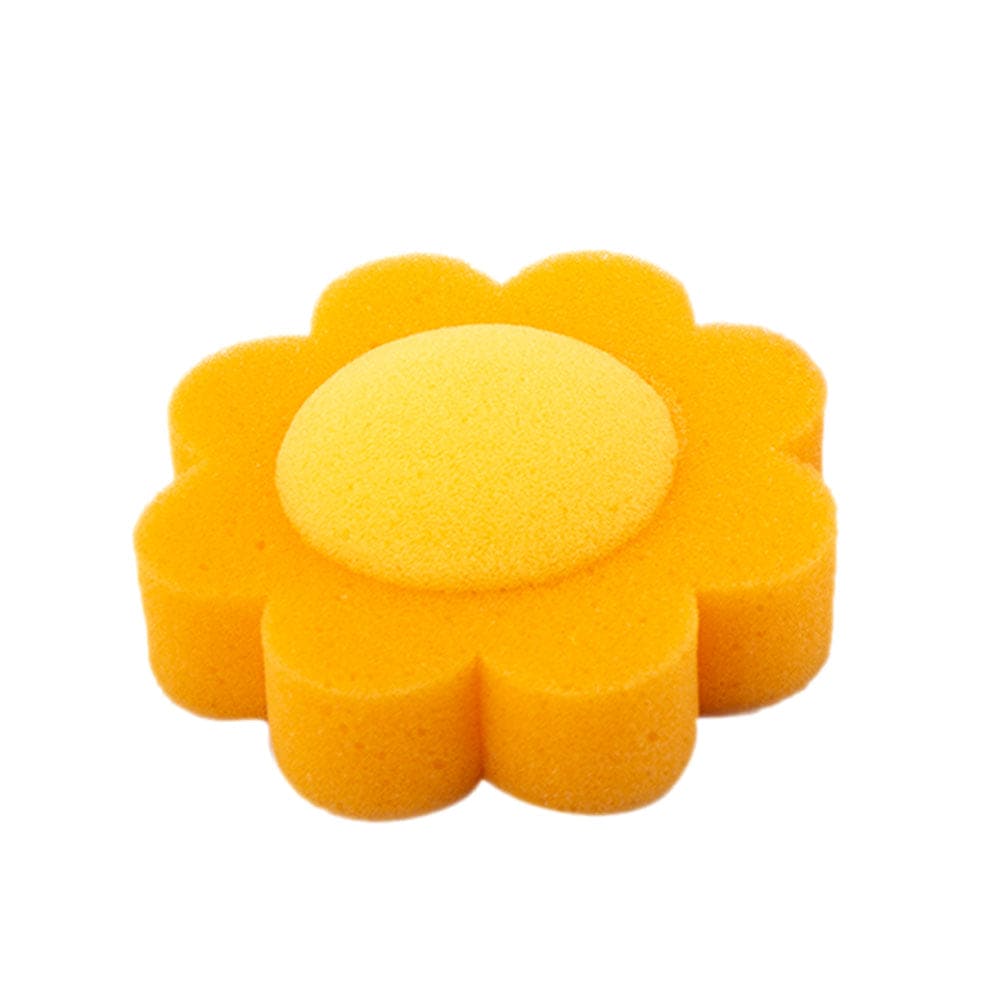 Baby Moo Sliced Pineapple And Apple 2 Pk Bath Sponge - Multicolour