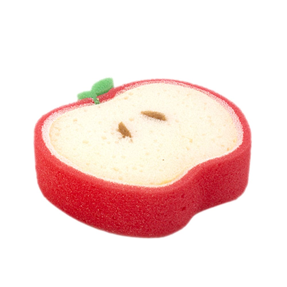 Baby Moo Sliced Pineapple And Apple 2 Pk Bath Sponge - Multicolour