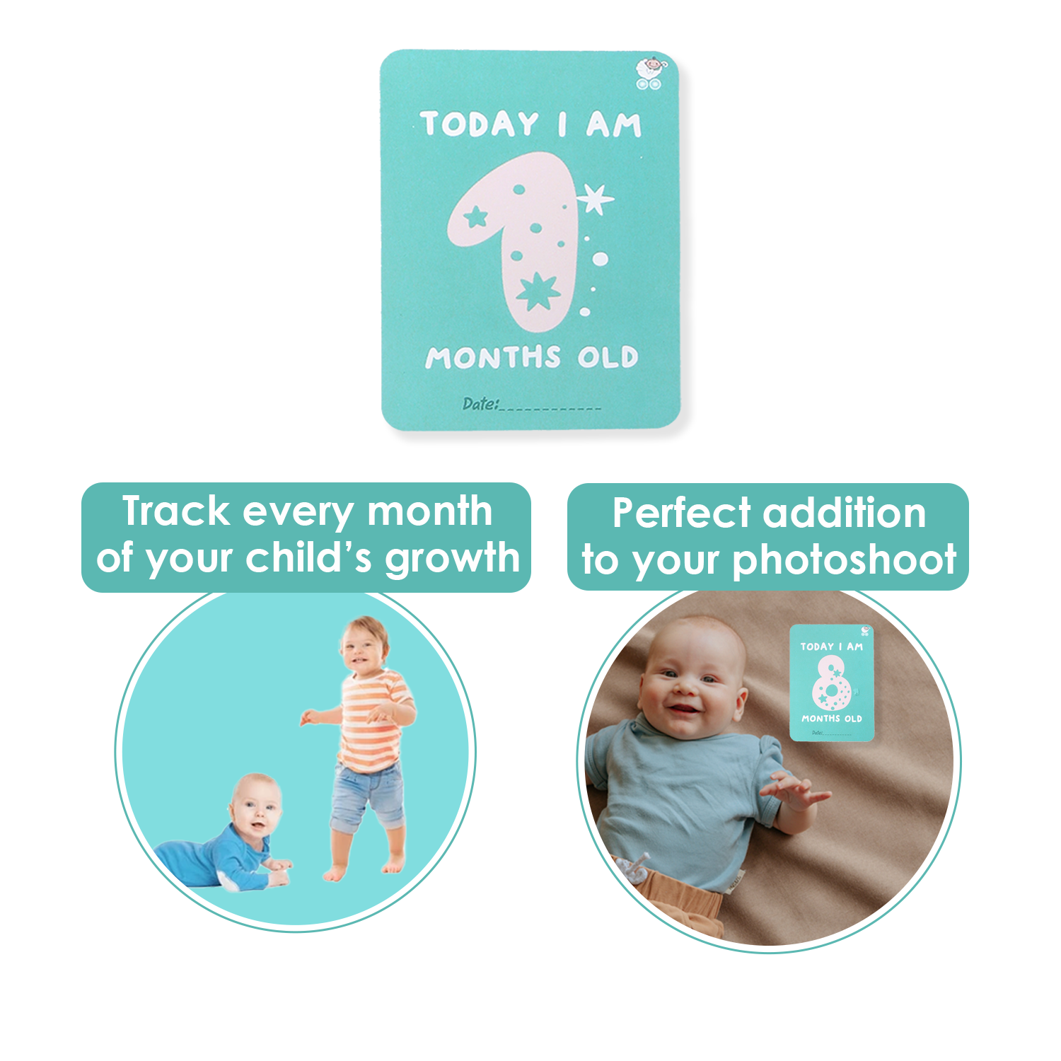 Baby MooMents First Year Milestone Cards