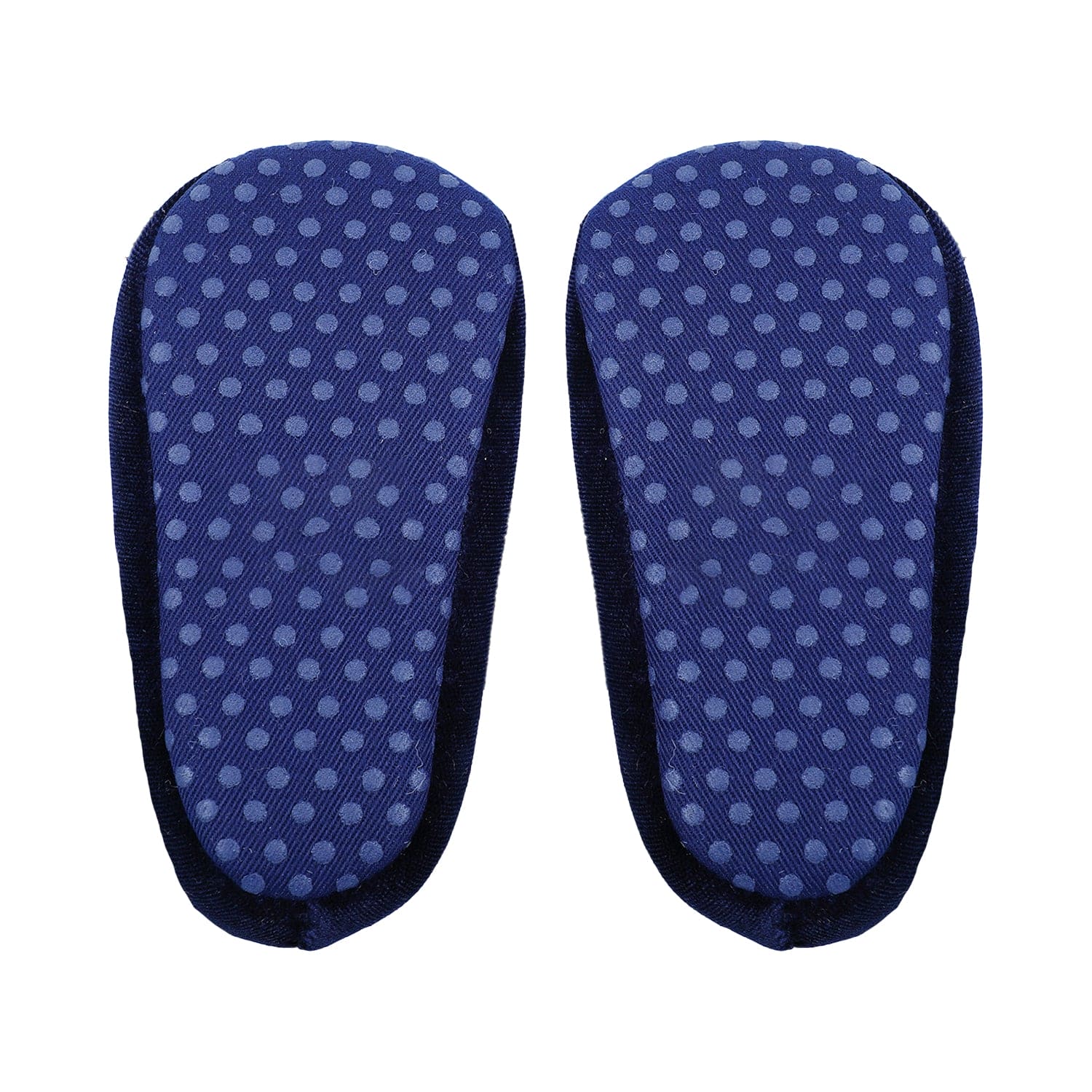 Princess Bowknot Premium Girls Anti-Slip Ballerina Booties - Blue