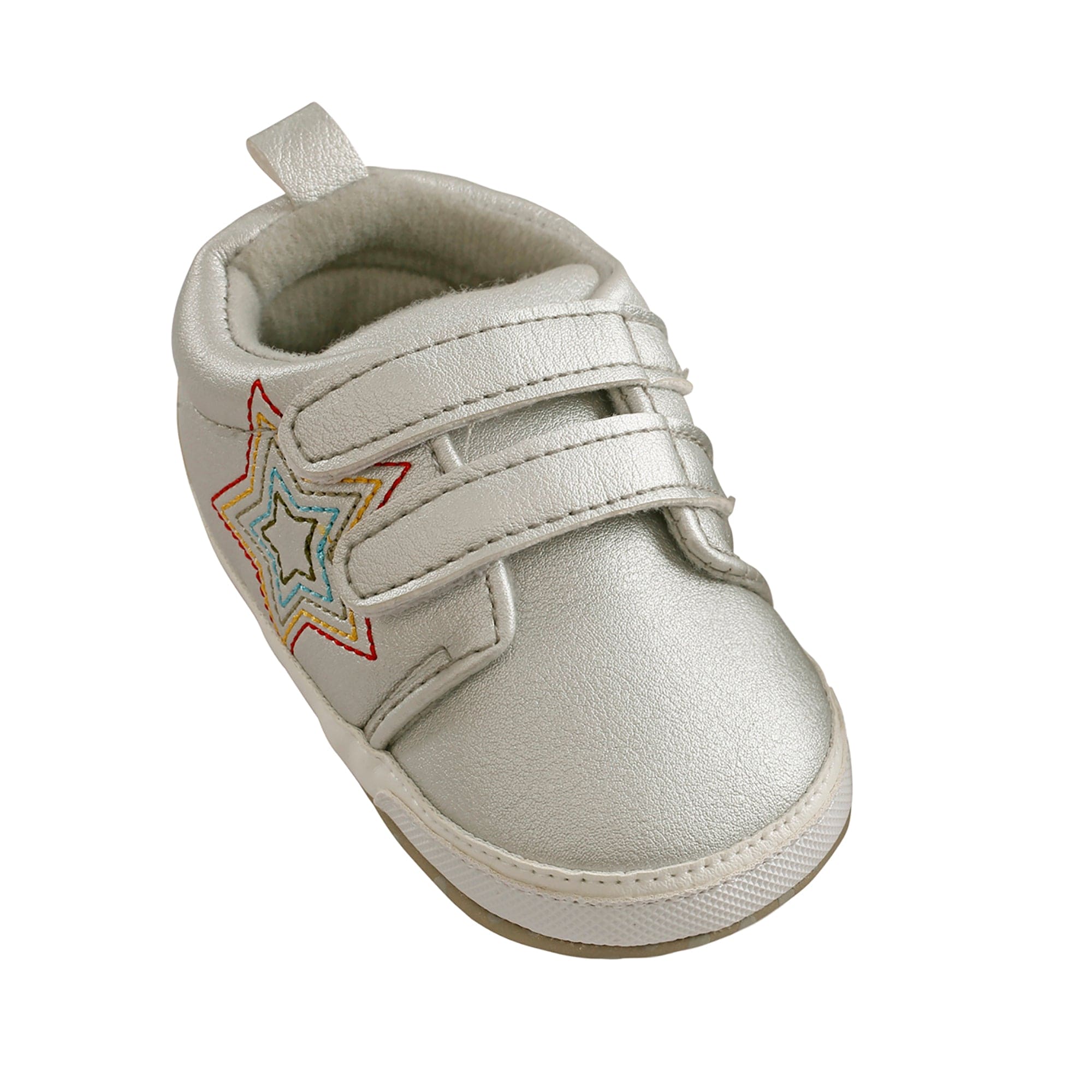 My Star Silver Casual Booties