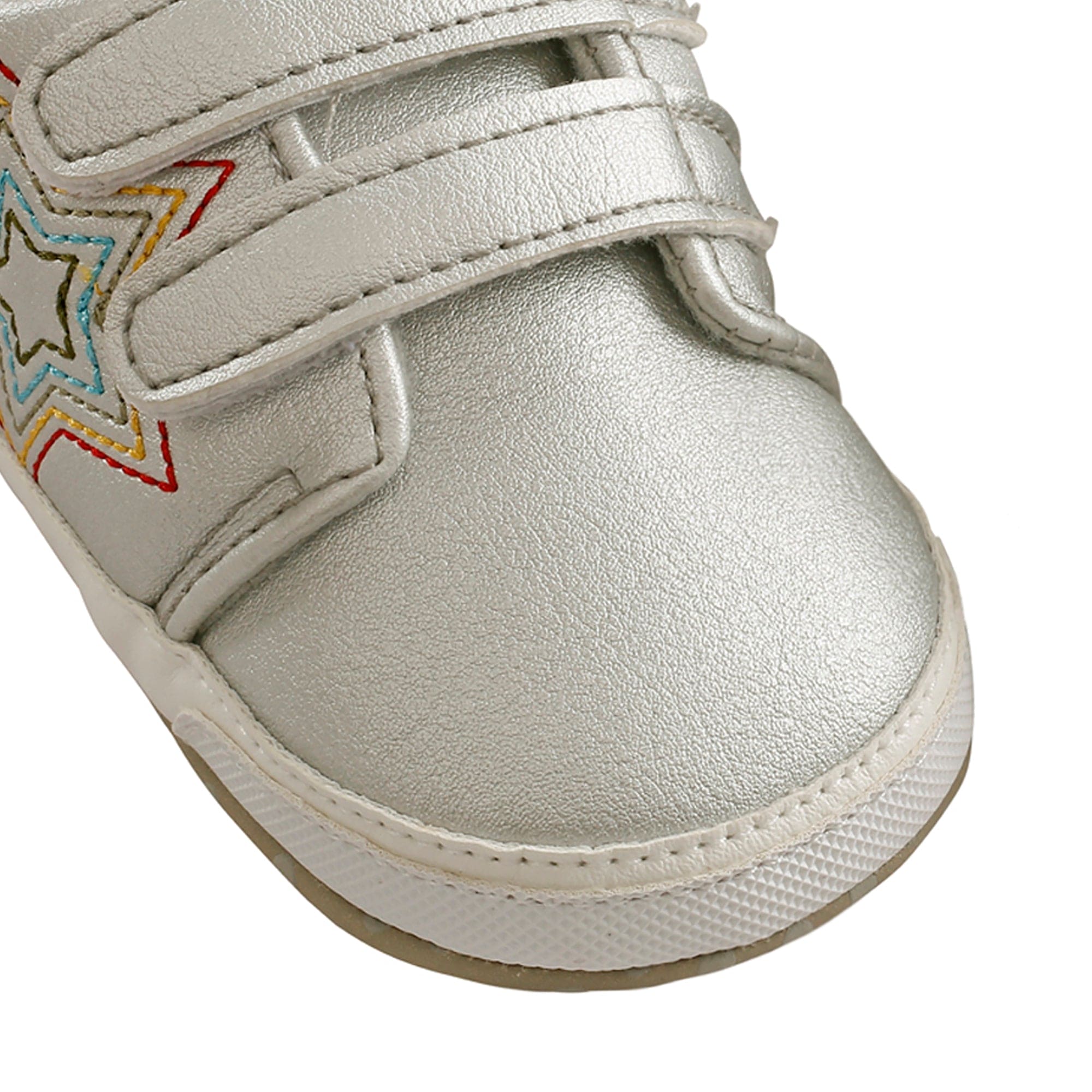 My Star Silver Casual Booties