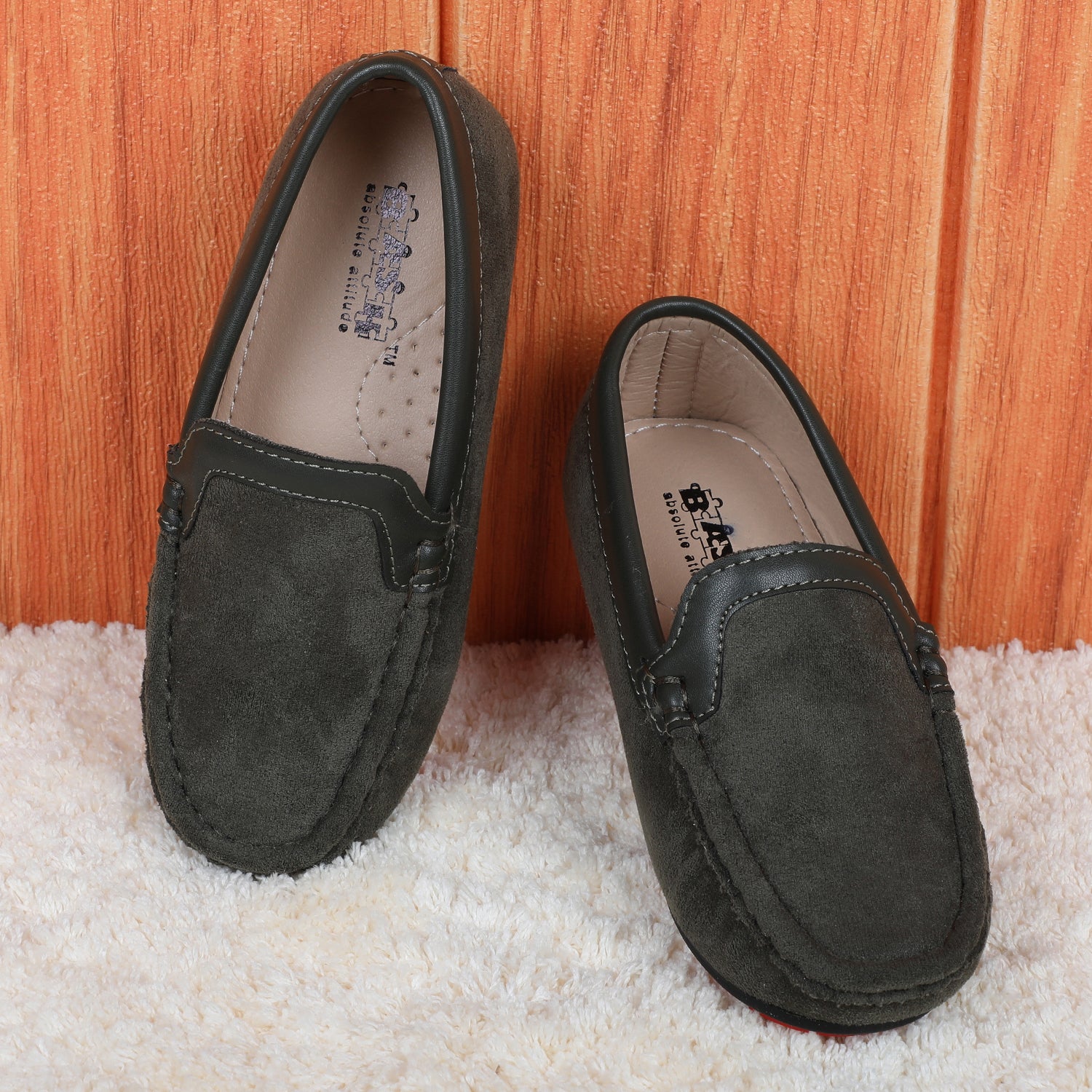 Infant deals tan loafers