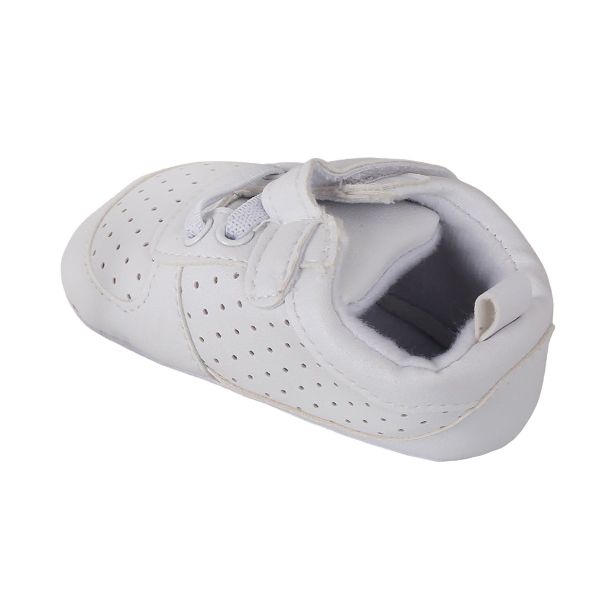 Baby Moo Matte White Sneakers