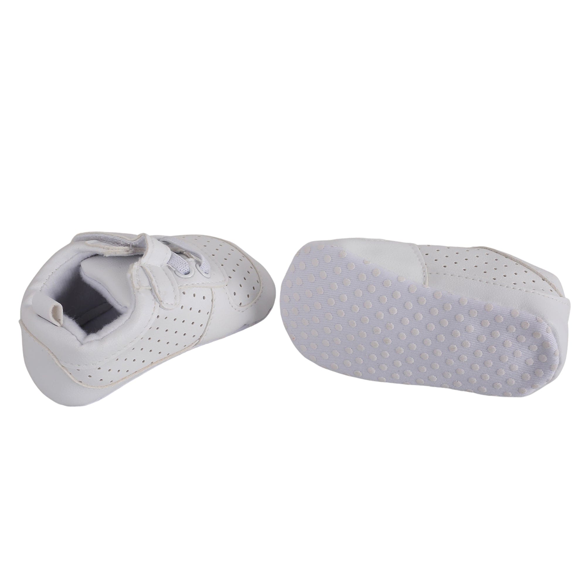 Baby Moo Matte White Sneakers