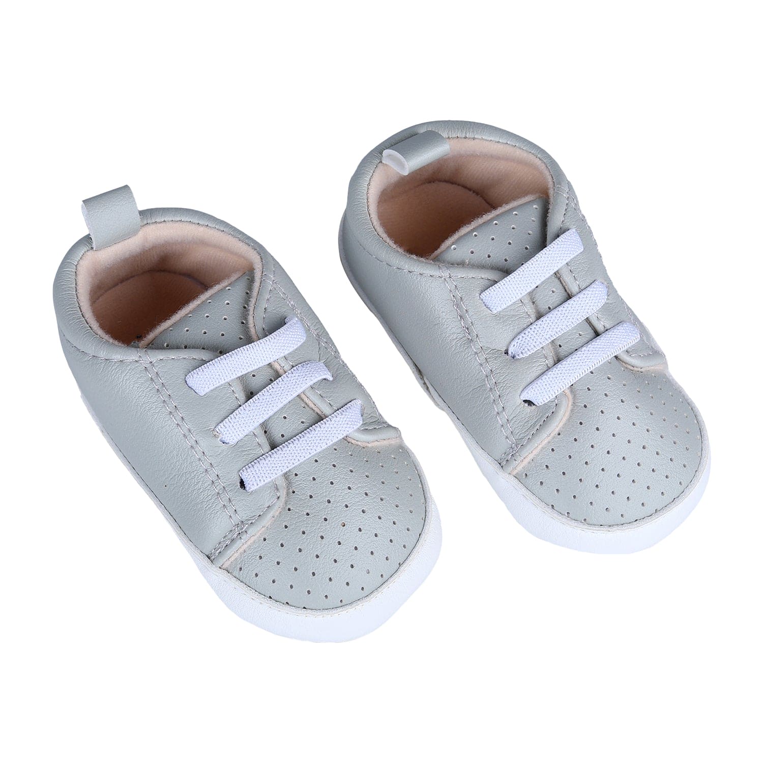 Lace-Up Comfortable And Breathable Anti-Slip Sneaker Shoes - Grey