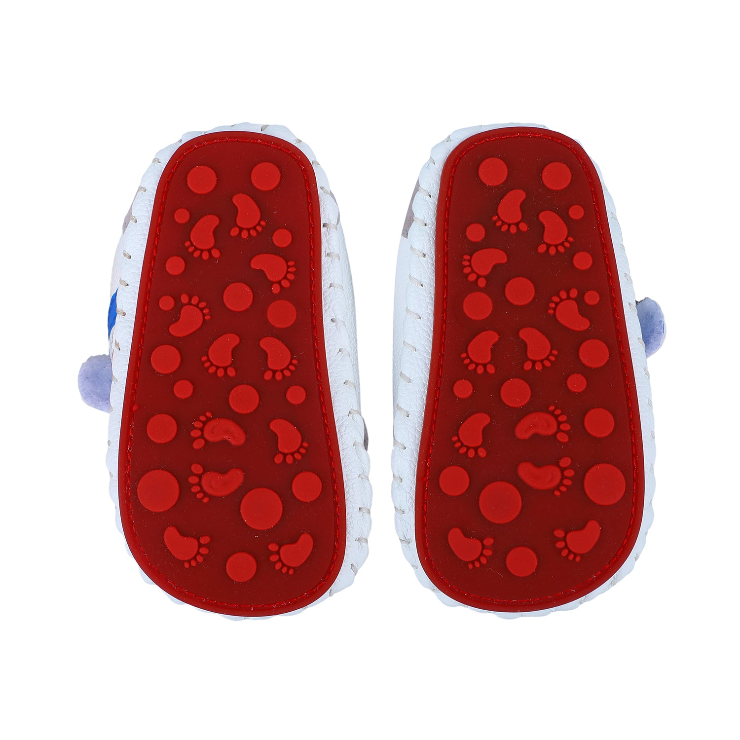 Velcro Colour Blocked Casual Anti-Skid Shoes - Multicolour