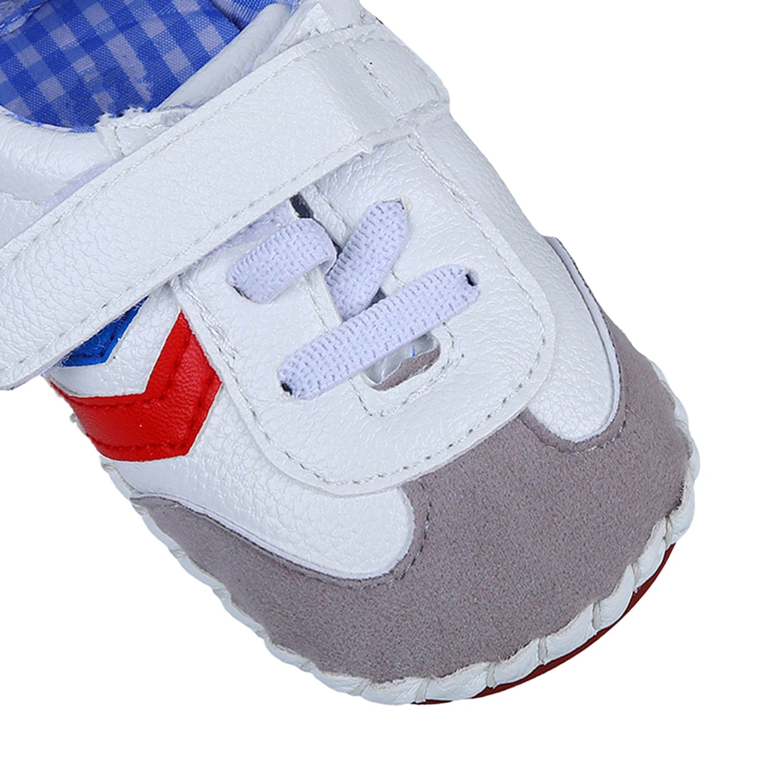 Velcro Colour Blocked Casual Anti-Skid Shoes - Multicolour