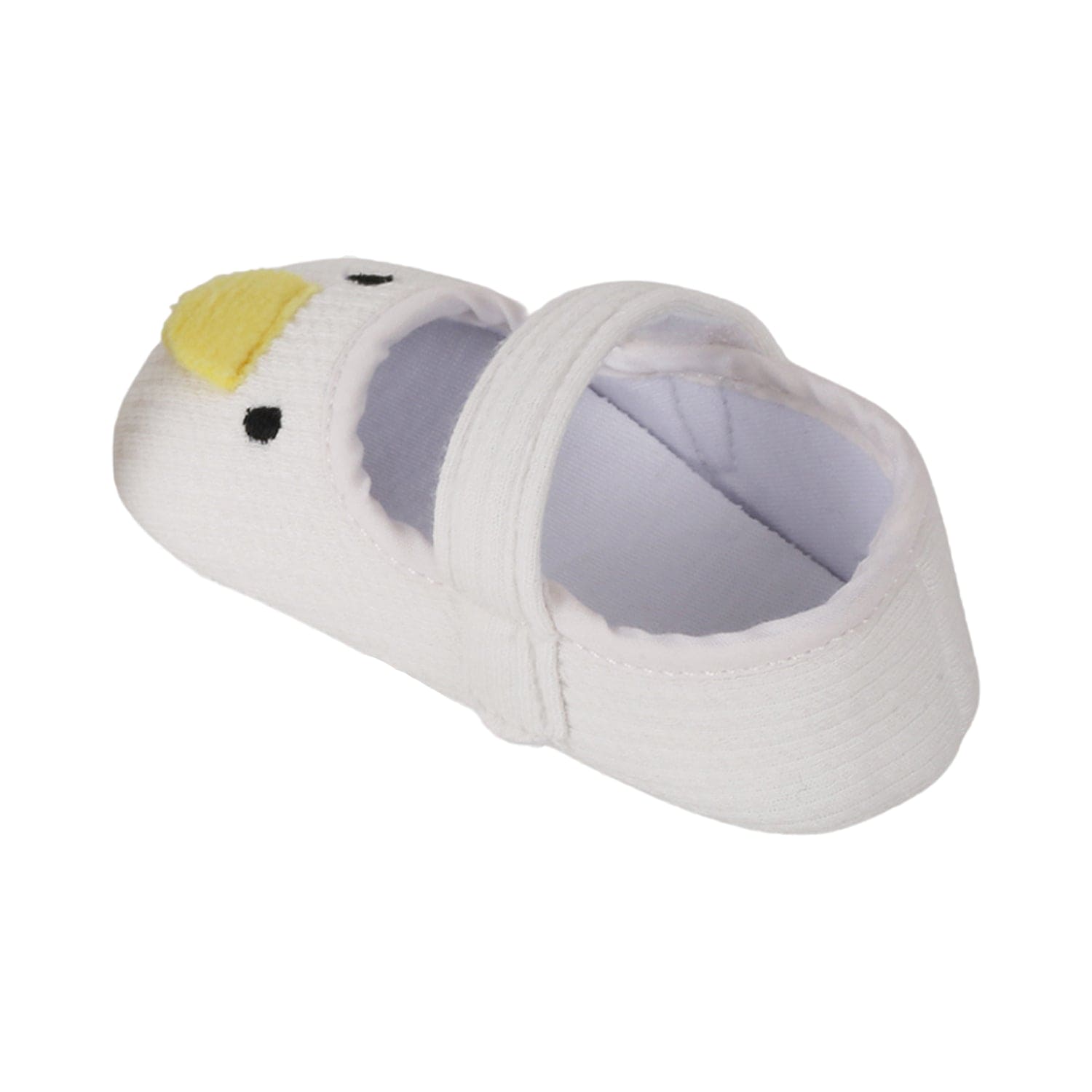 Baby Moo Ducklings White Booties