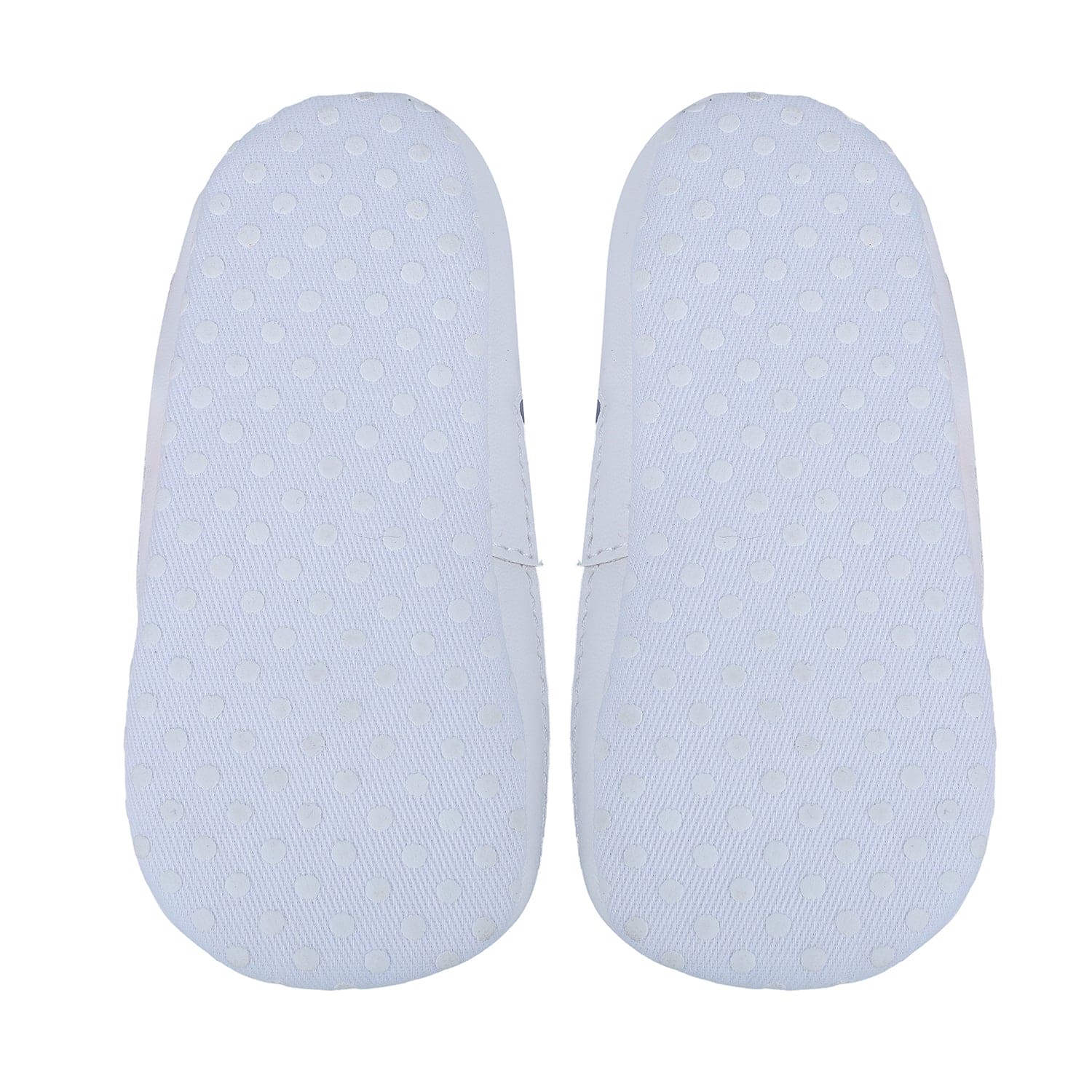 Star Premium Anti-Slip Velcro Hook-Loop Sandal Booties - White