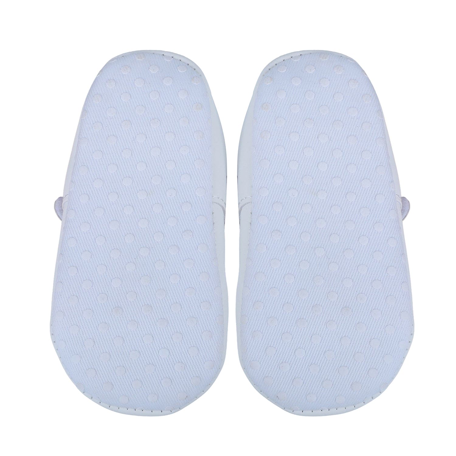 Velcro Hook-Loop Premium Anti-Slip Sandal Booties - White