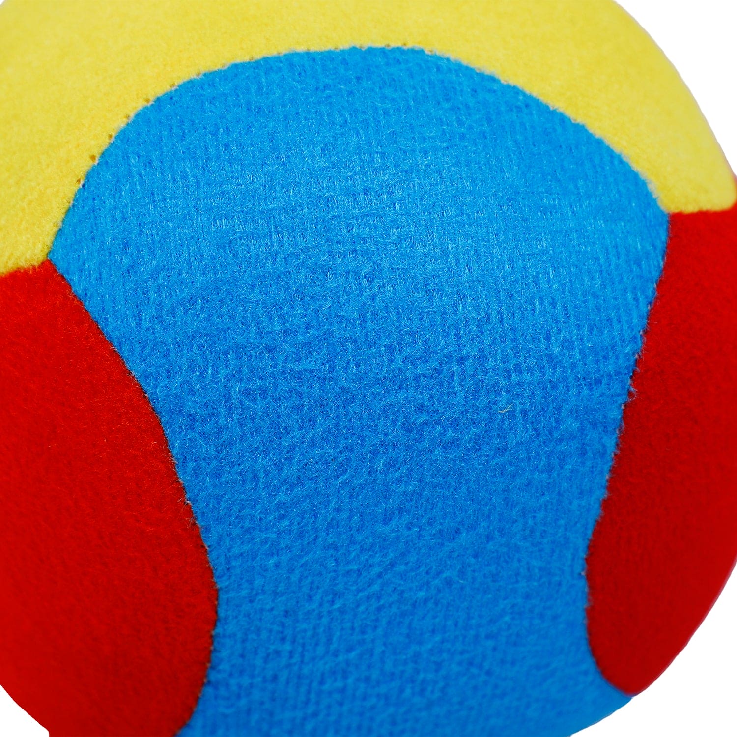 Baby Moo Playtime Fun Infant And Toddler Soft Plush Fabric Rattle Ball - Multicolor
