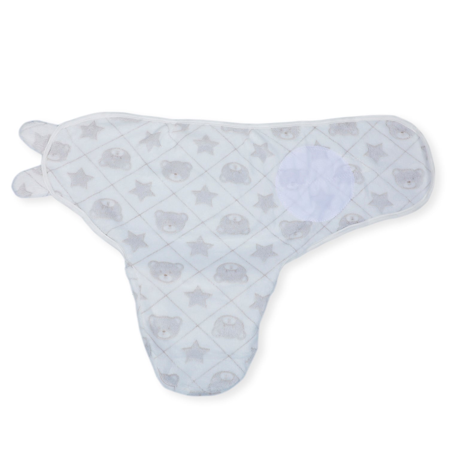 Baby Moo Bear Warm Ready Swaddle - Grey - Baby Moo