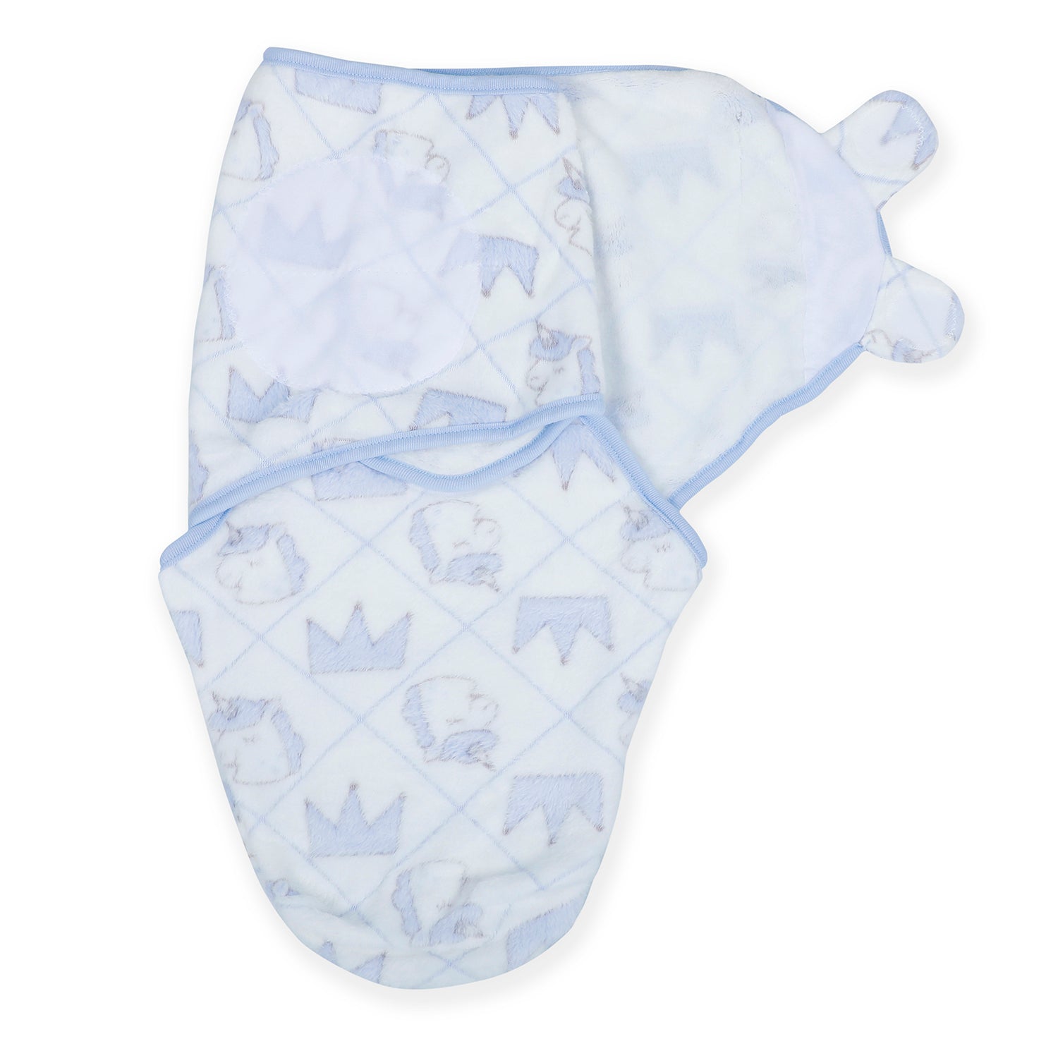 Baby Moo Unicorn Dreams Warm Ready Swaddle - Blue - Baby Moo