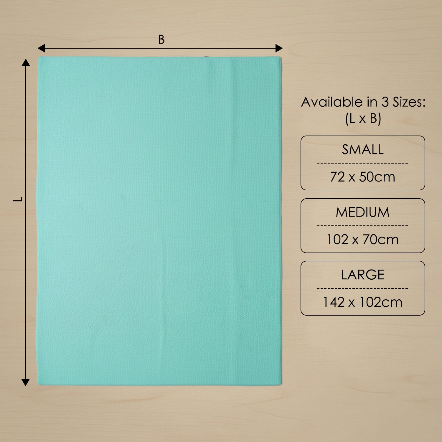 Baby Moo Plain Changeable Dry Sheet Water-resistant Bed Protector Pack Of 3 - Burgundy, Sea Green And Red