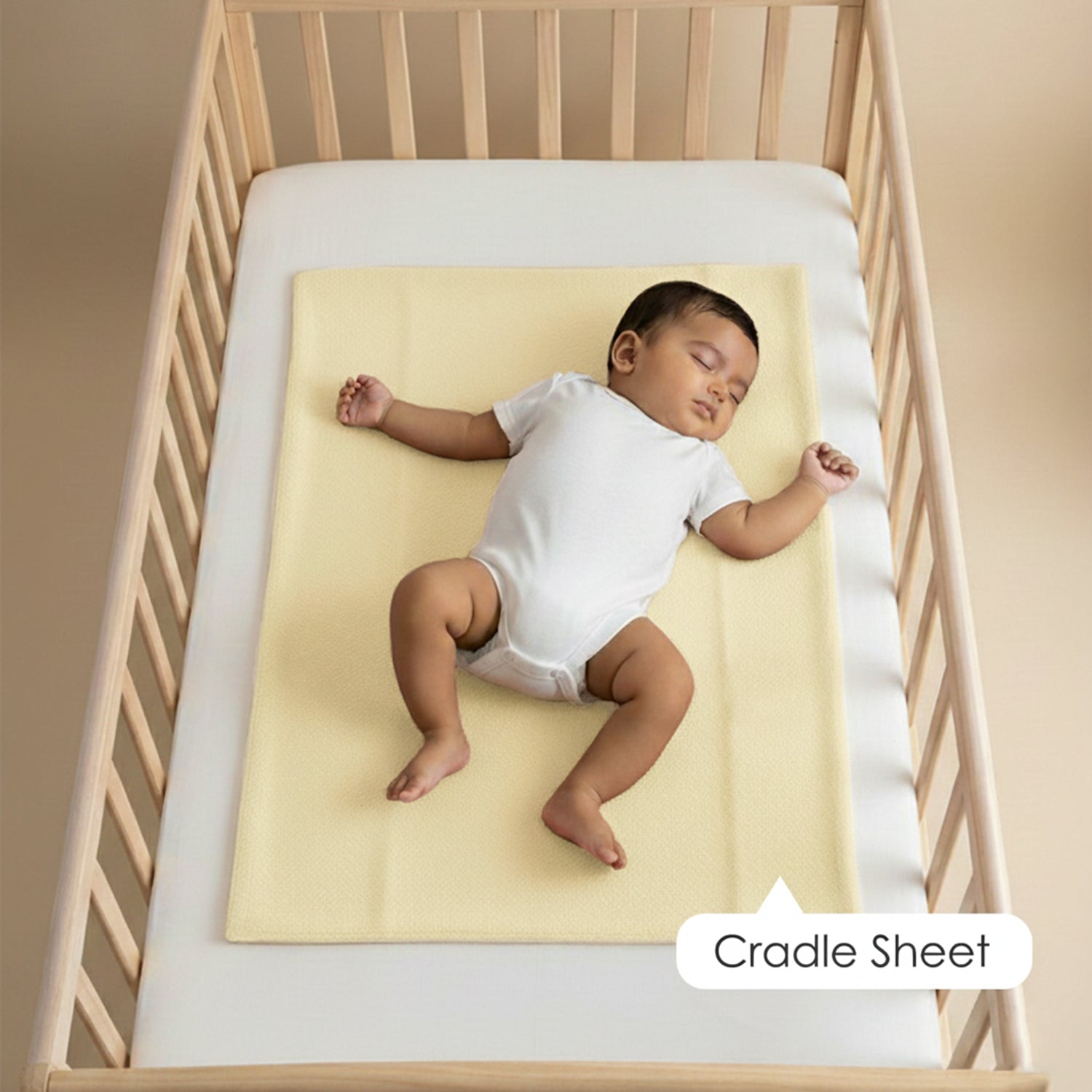 Baby Moo Plain Changeable Dry Sheet Water-resistant Bed Protector Pack Of 3 - Dark Pink, Yellow And Burgundy