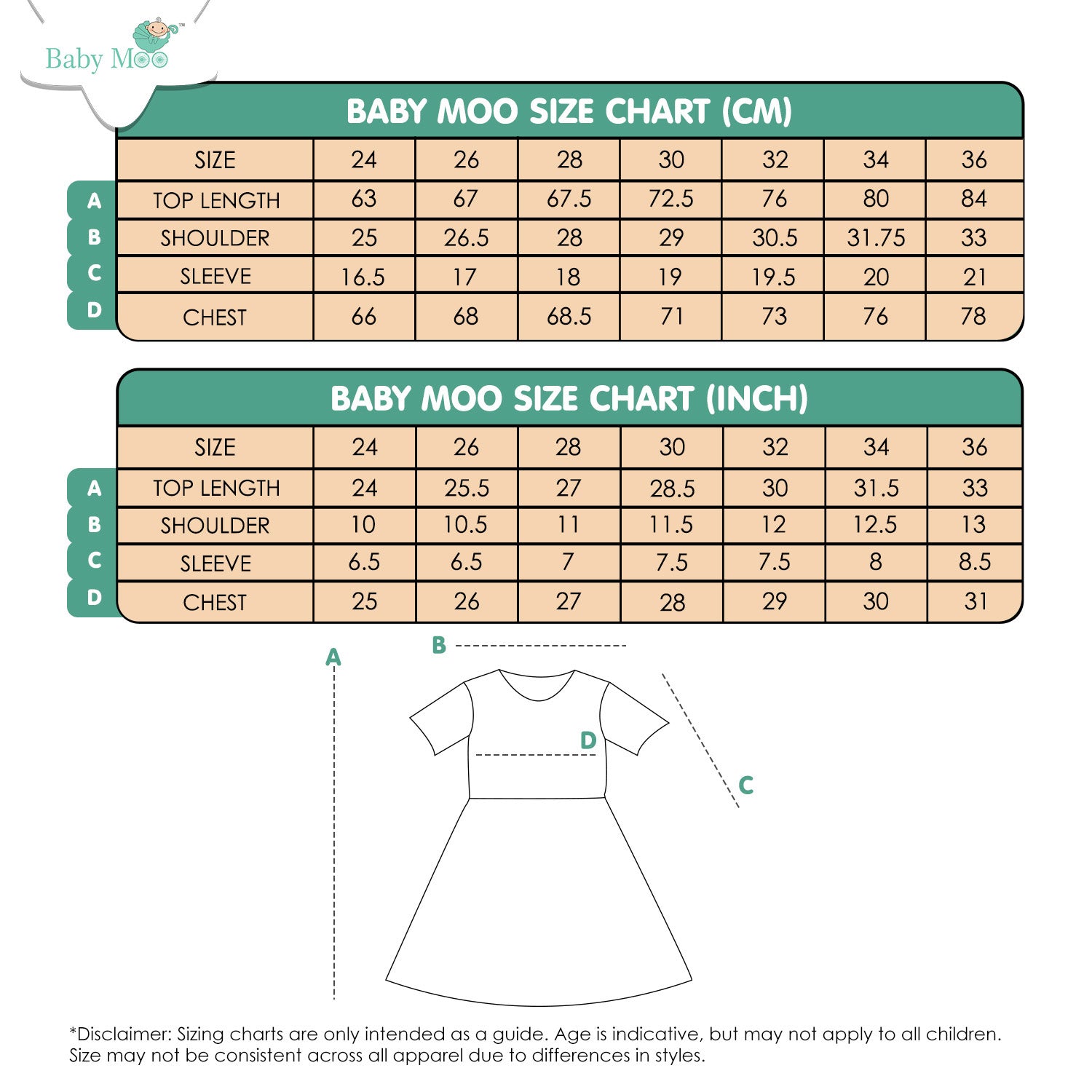 Baby Moo Woven Half Sleeve Embellished Dress - Nude