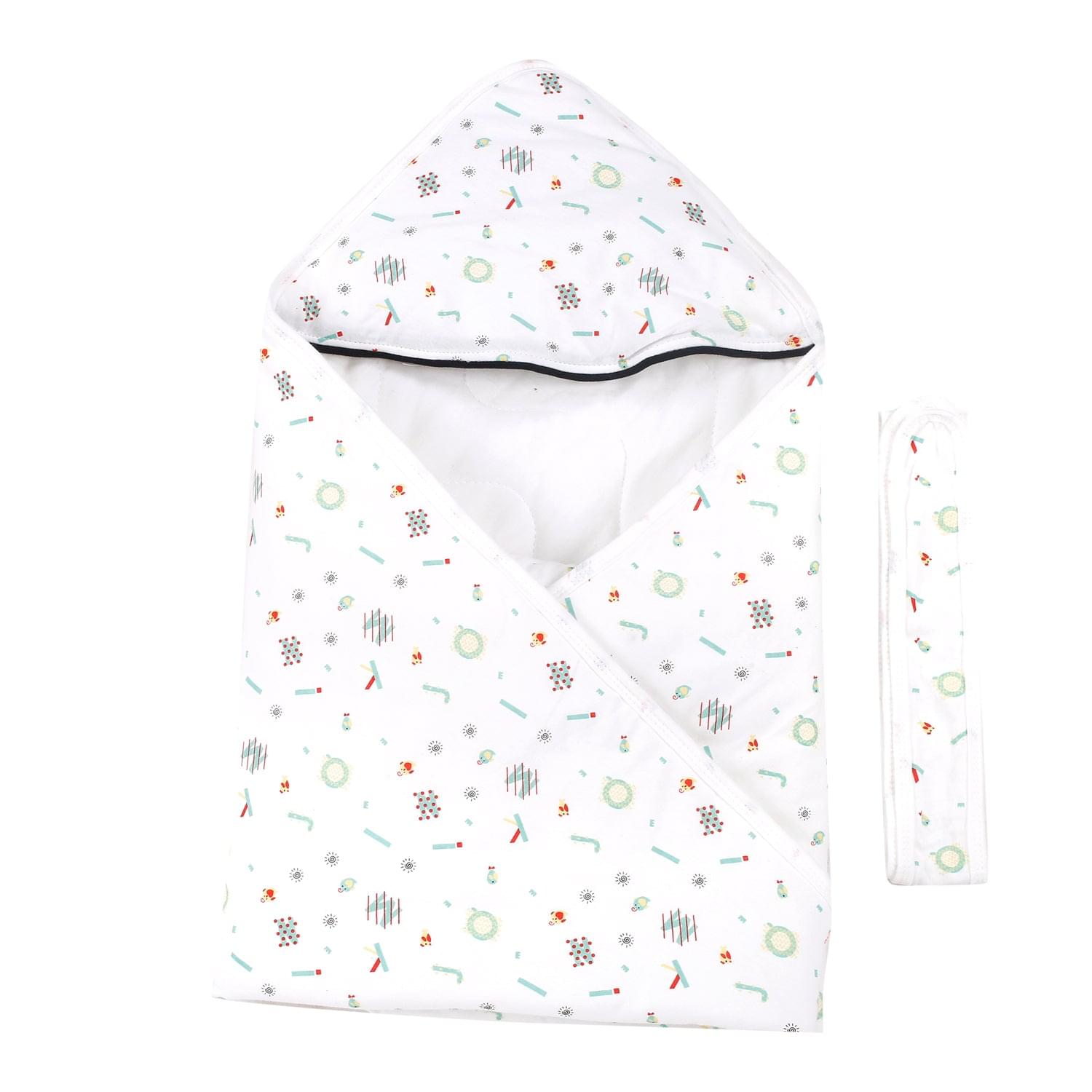 Abstract Multicolour Wrapper - Baby Moo