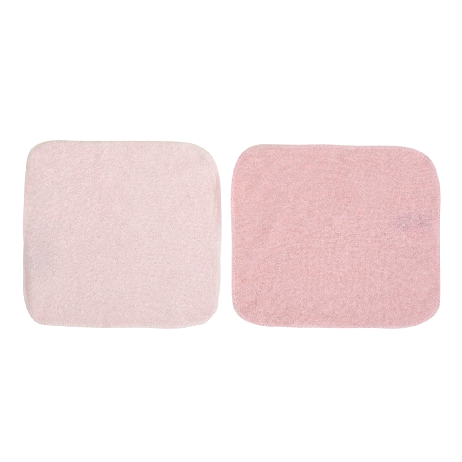 Baby Moo Star And Giraffe Soft And Absorbent Handkerchief Napkins For Infant Face And Body Pack Of 12 Wash Cloth - Pink