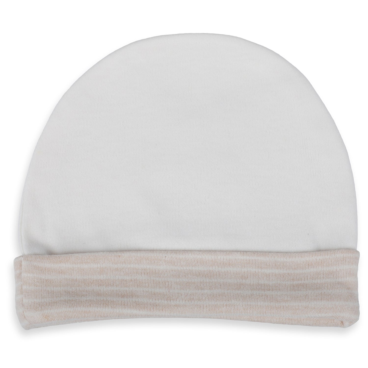 Baby Moo Giraffe Organic Soft Cotton Cap - White - Baby Moo