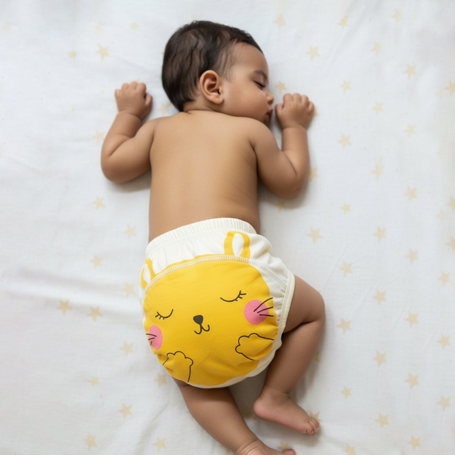 Baby Moo Sleepy Animal Reusable Cloth Toddler Training Pants - Multicolour