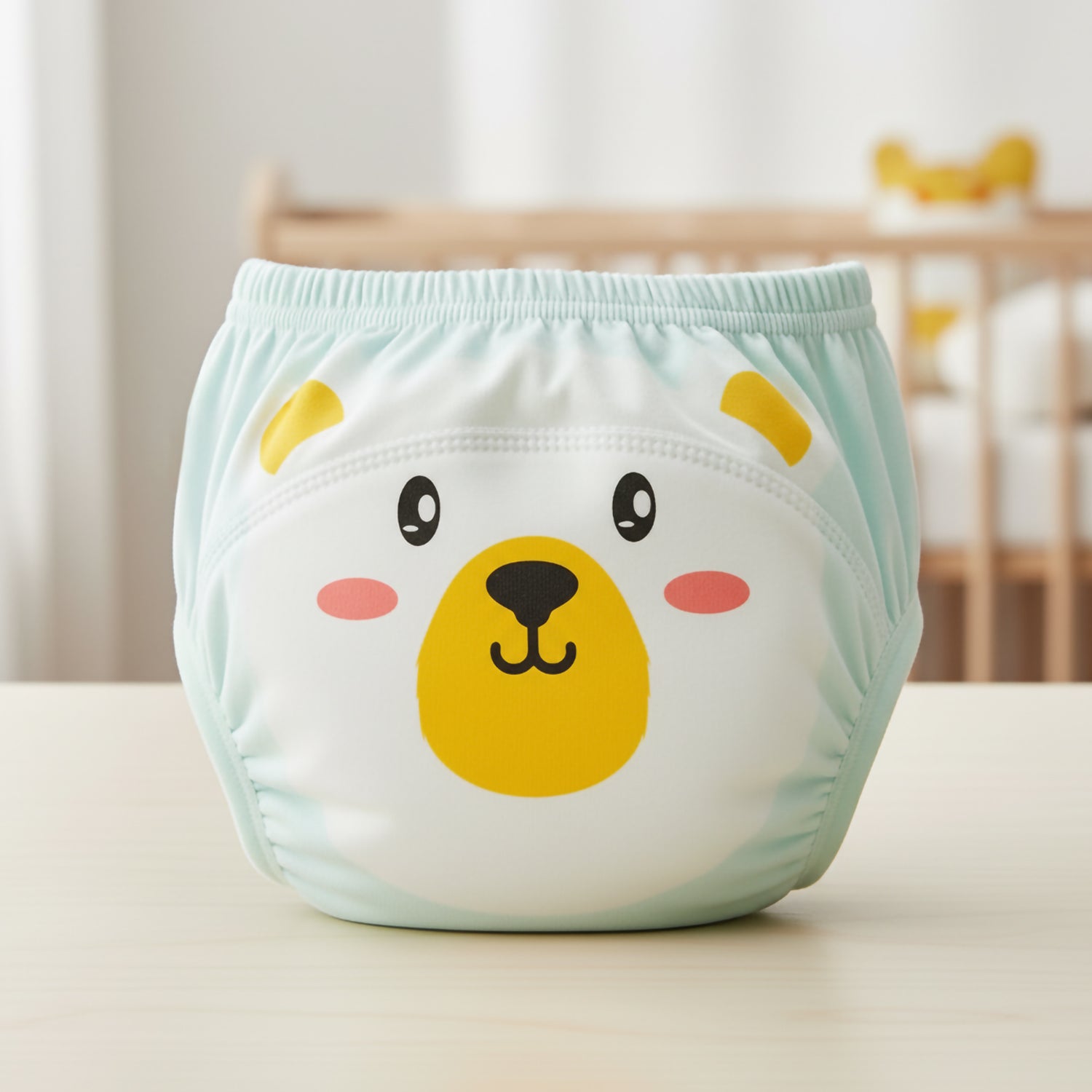 Baby Moo Polar Bear Reusable Cloth Toddler Training Pants - Multicolour