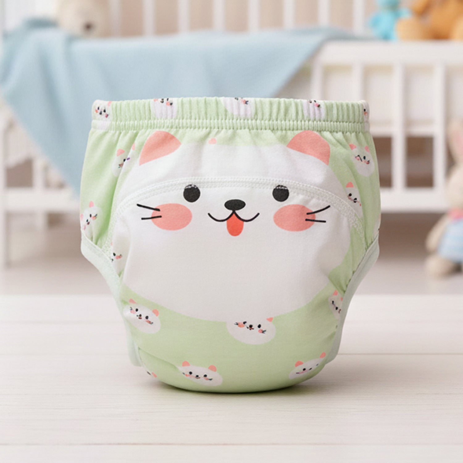 Baby Moo Bouncing Bunny Reusable Cloth Toddler Training Pants - Multicolour