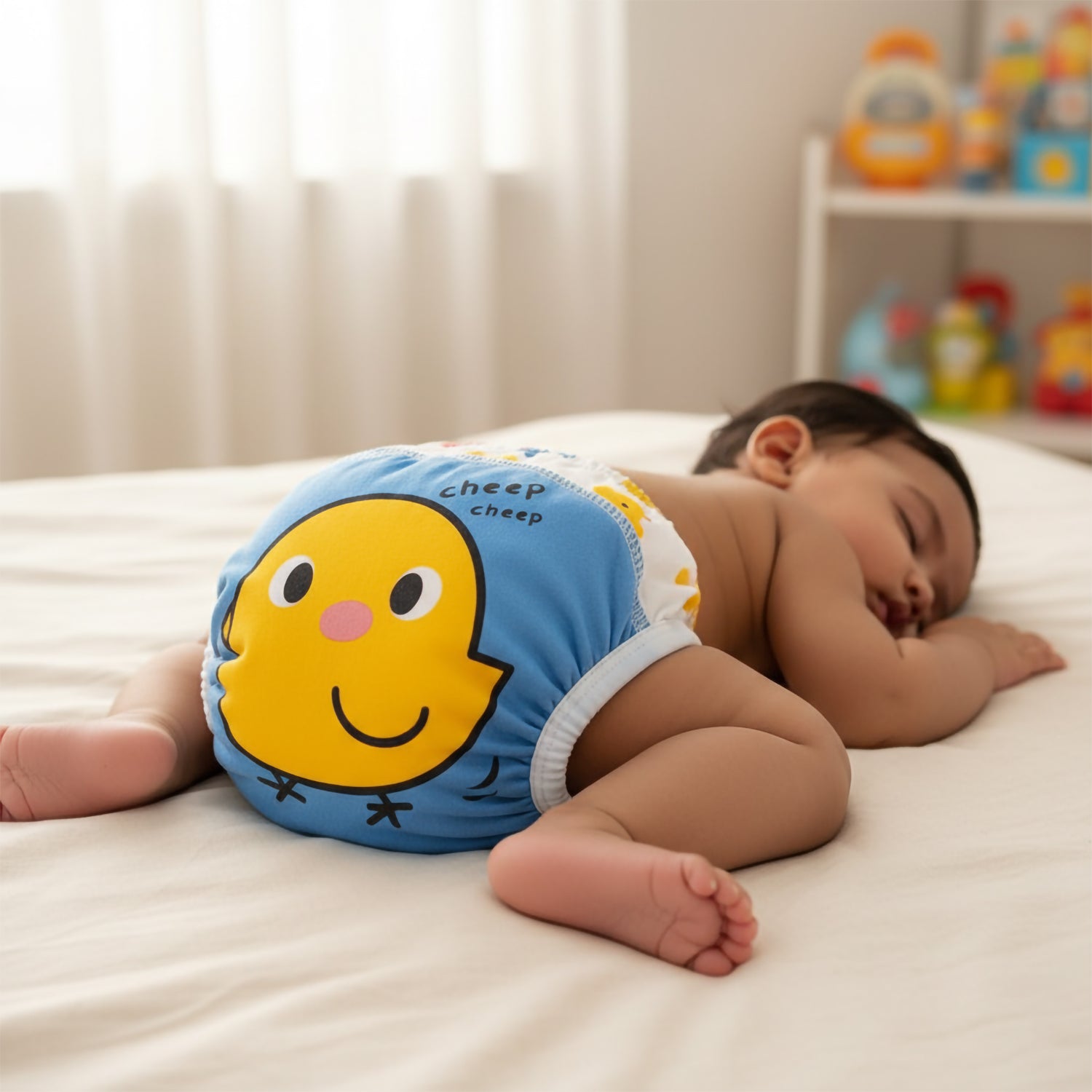 Baby Moo Little Chick Reusable Cloth Toddler Training Pants - Multicolour