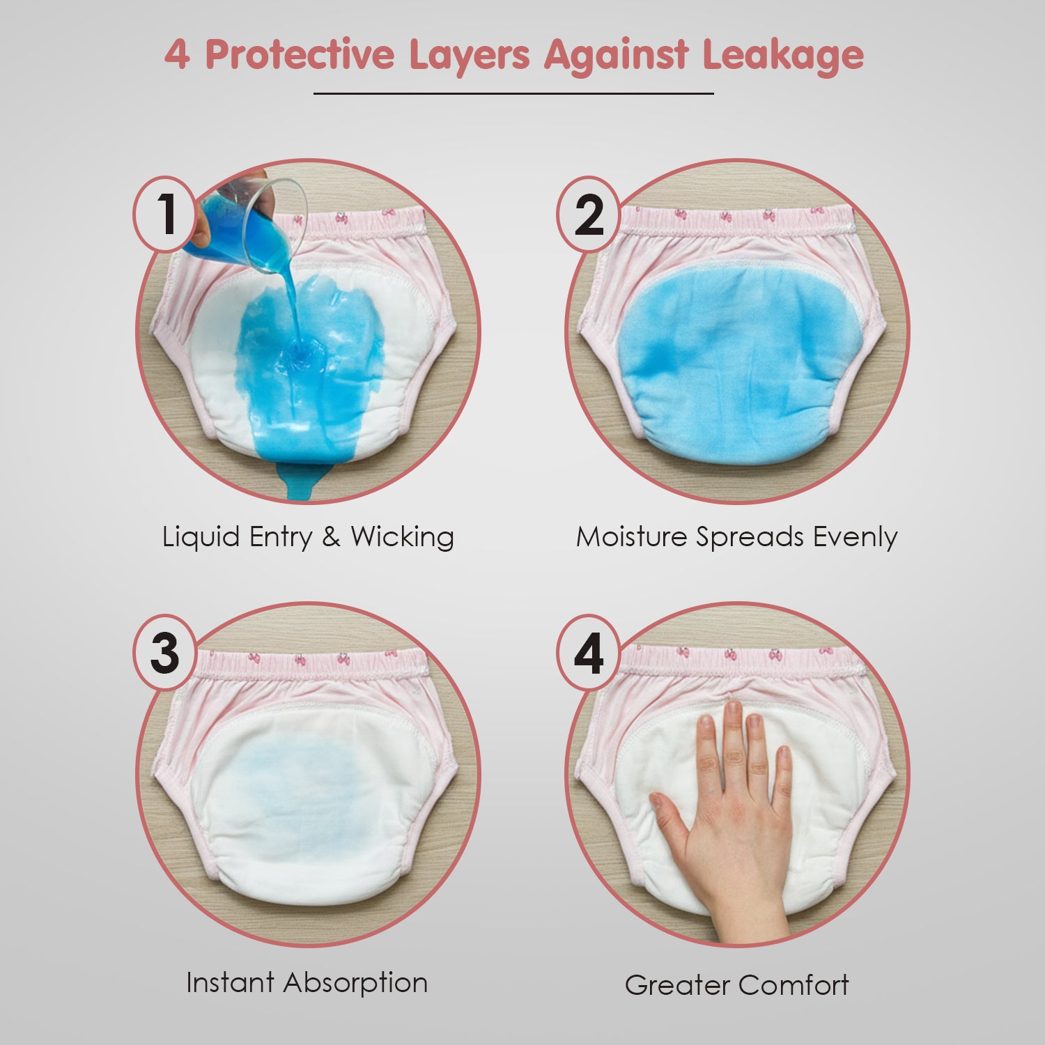 Baby Moo Duckling Reusable Cloth Toddler Training Pants - Multicolour