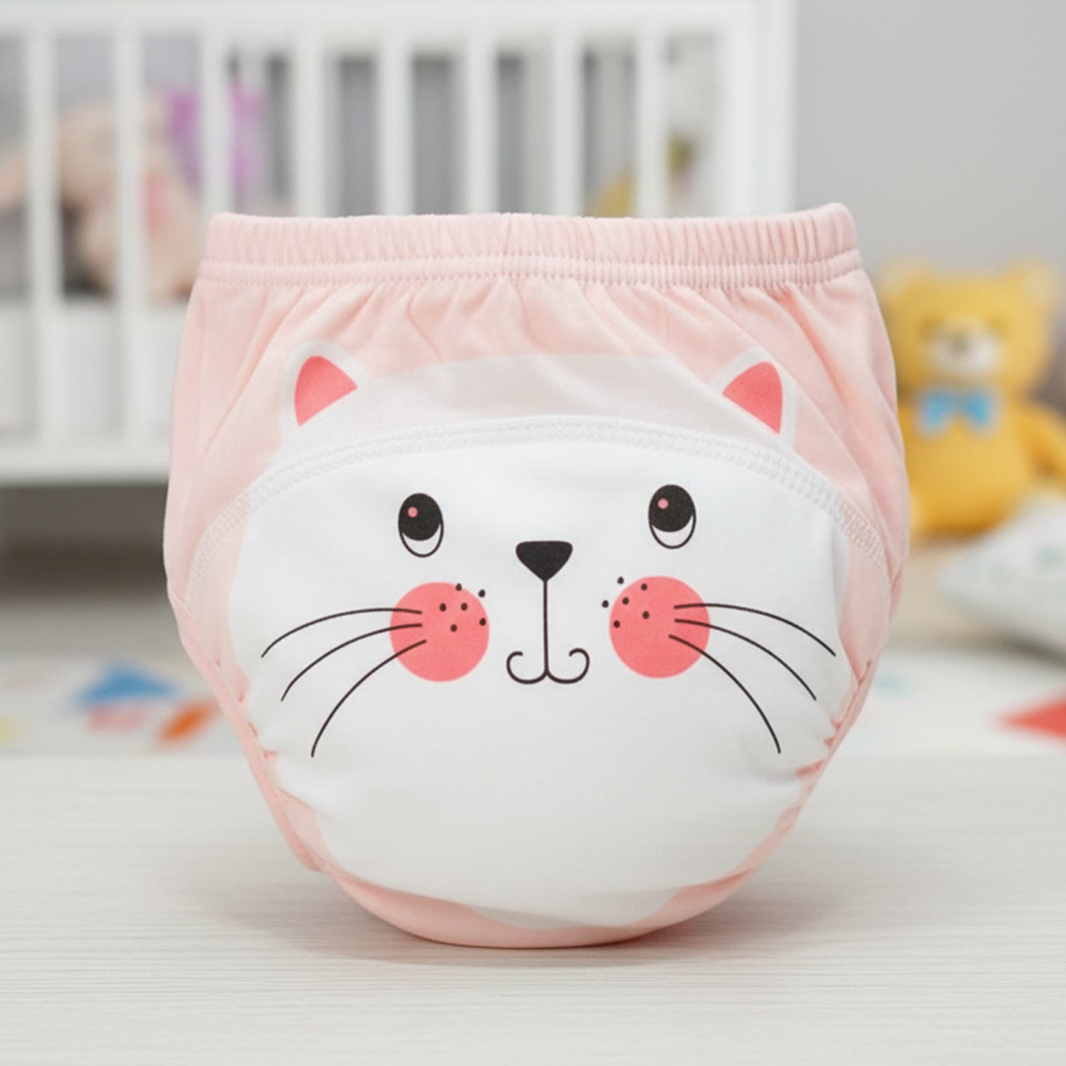 Baby Moo Kitty Reusable Cloth Toddler Training Pants - Multicolour